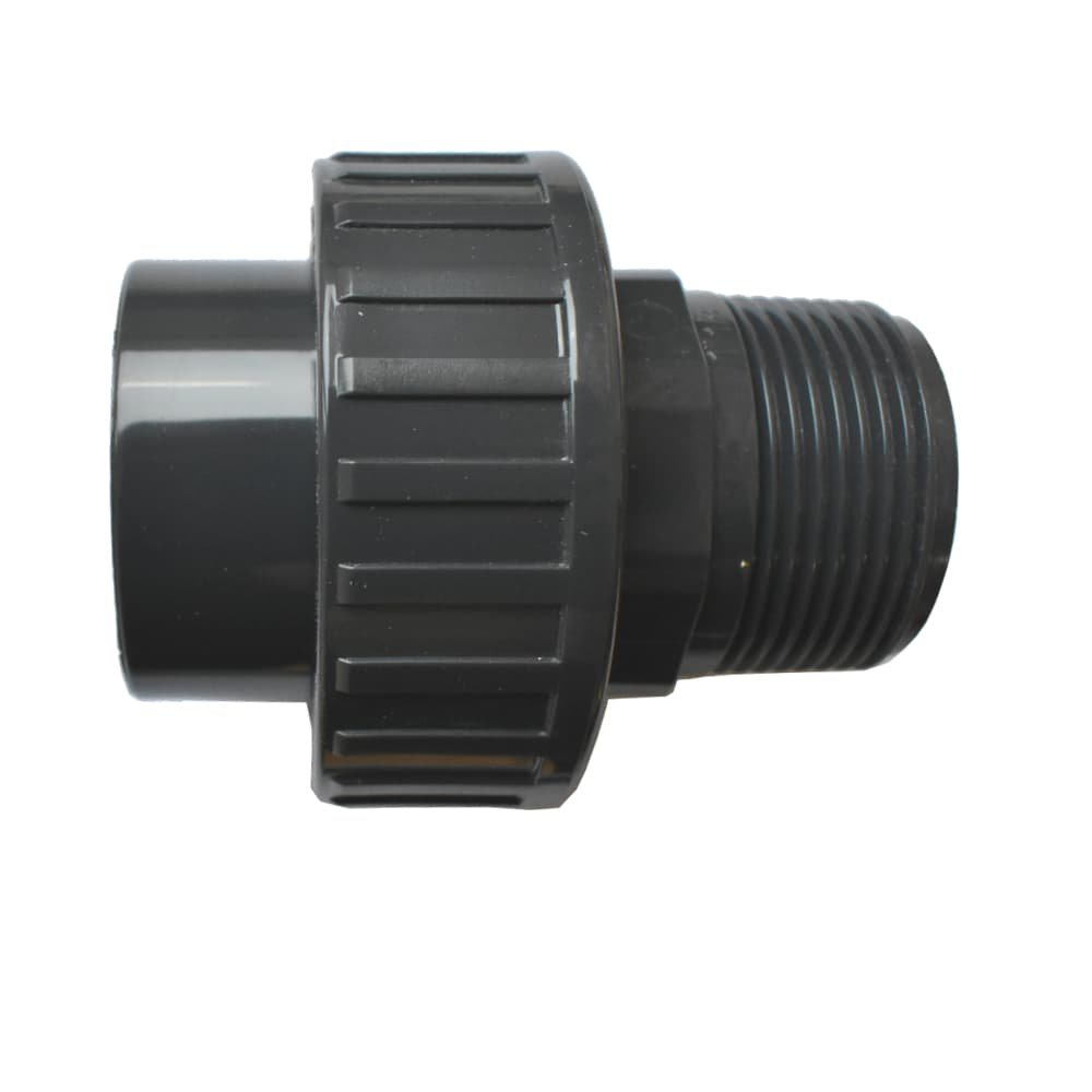 Feistis PVC, Scriú Muinchille Greamaitheach 40mm x 1 1/4"