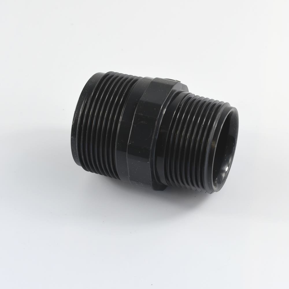 Feistis PVC, Níplín Dúbailte Laghdaithe AG 1 1/2" x 1 1/4", Feistiú PVC-U