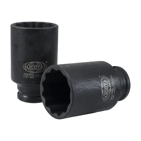 Cnó Soicéad Tionchair 8mm, Cruach Cr-Mo, 1/2 Orlach, 12 Pointe