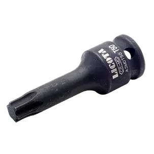 Cnó Torx T55, 3/8" Cr-Mo le haghaidh Scriúchán Láimhe & Tionchair