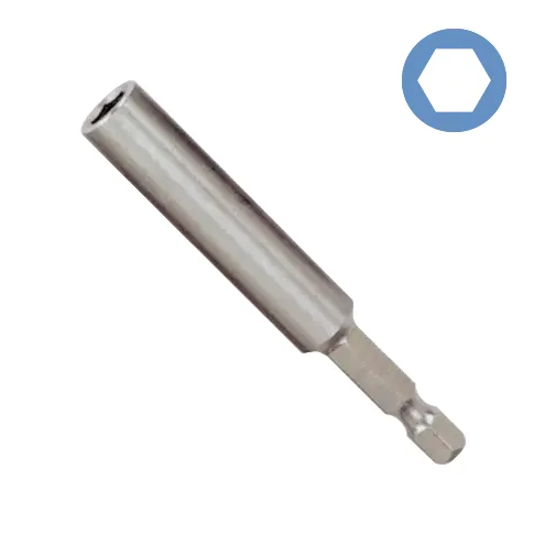 Sealbhóir Giotán Heicsidheachúlach 6.35mm le C-Fáinne