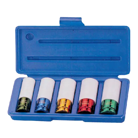 Cnónna Soicéad Cumhachta 1/2 Orlach Cr-Mo, 15-22mm le Bosca