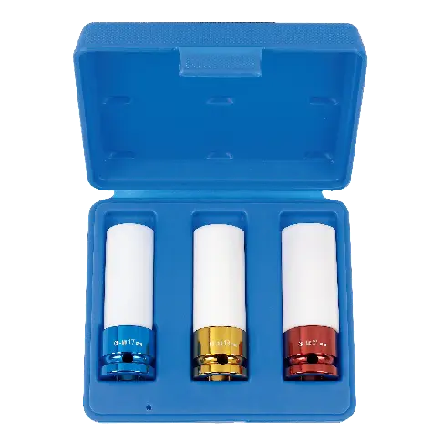 Sraith Cnónna Tionchair Tromshaothair 1/2 Orlach Cr-Mo 17-19-21mm le Bosca