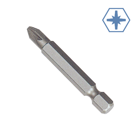 Giotáin Pozidriv PZ0, Cruach S2, Giotáin Scriúire 50mm