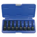 Sraith Soicéad Tiomána Tionchair Tromshaothair, Cnónna Torx T30-T80, 1/2"