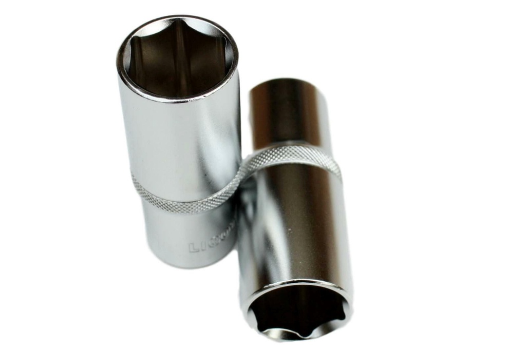 cnó soicéad 27mm, Soicéad Fada 1/2 Orlach le haghaidh Ratchet, Cr-V 6-Thaobh