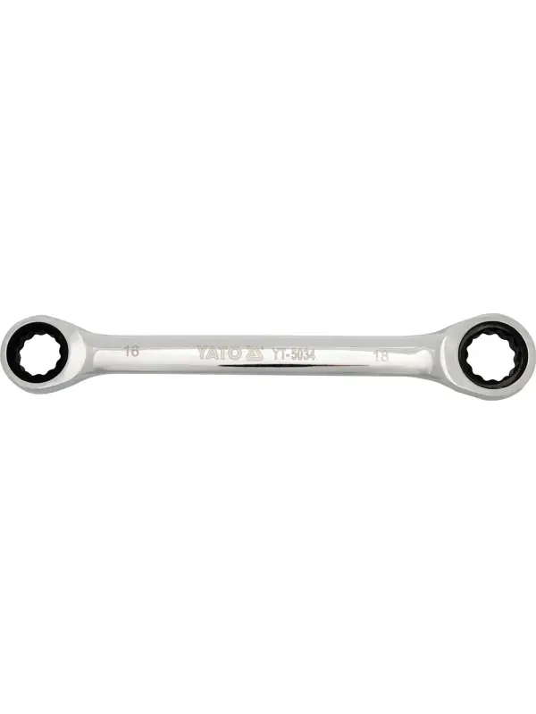 Eochair Ratchet Dhúbailte 17/19mm