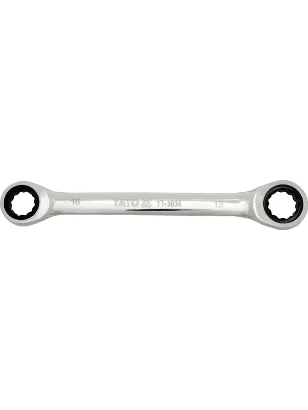 Eochair Ratchet Dhúbailte 17/19mm