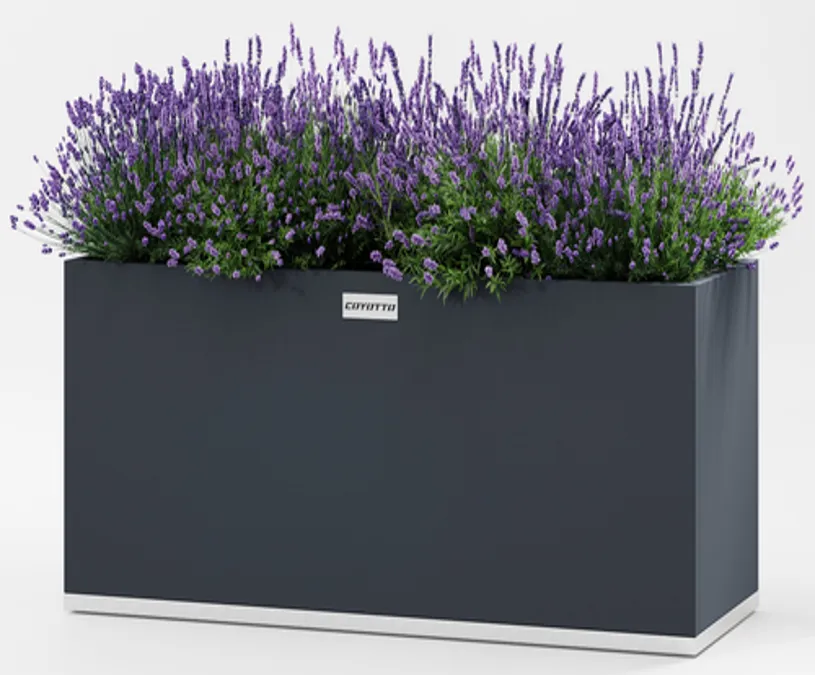 Plandálaí Cruach Dronuilleogach 300L - 100x40x75cm Do Gairdín & Balcóin