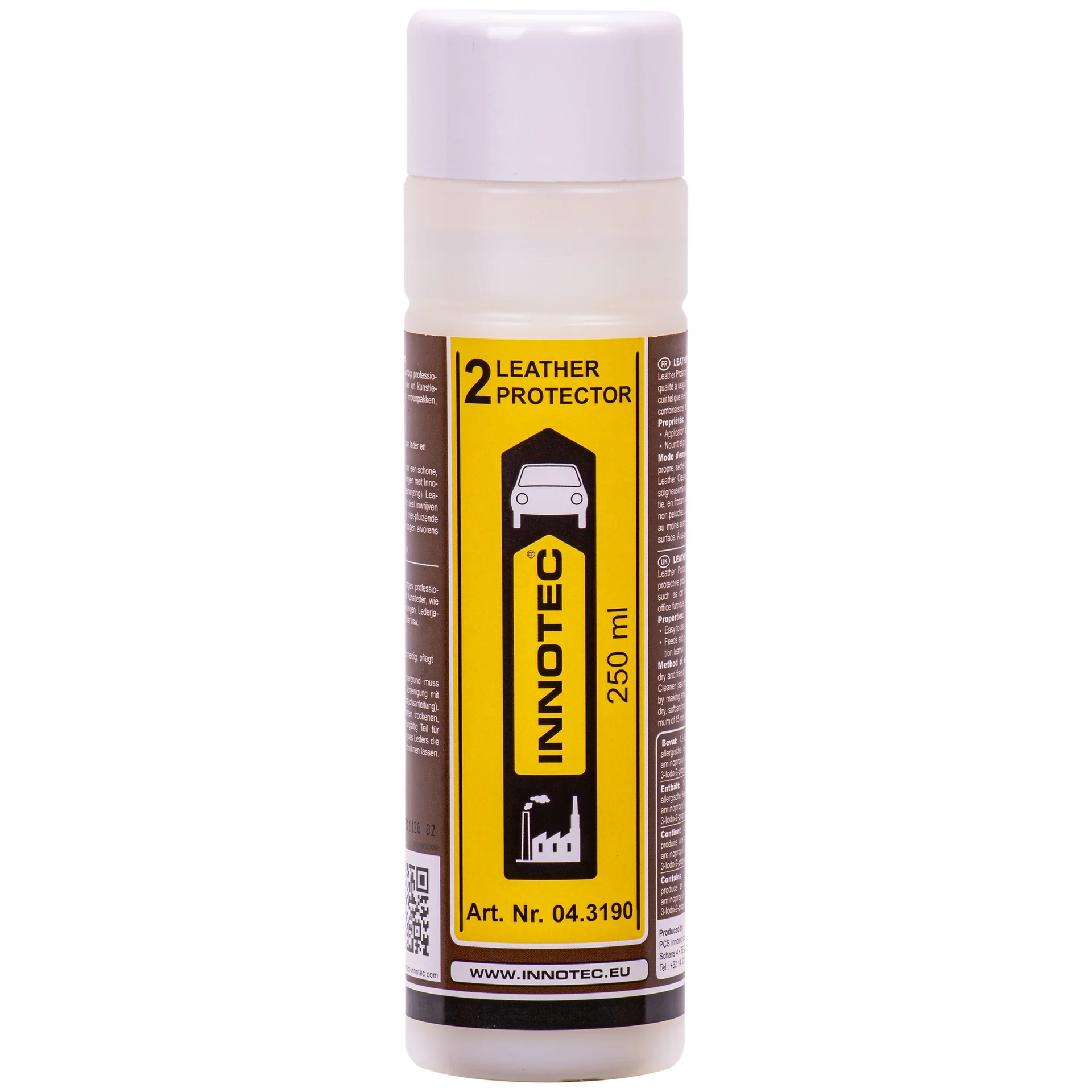 Cosantóir Leathair 250ml, Cúram Leathair, Leathar a Chosaint