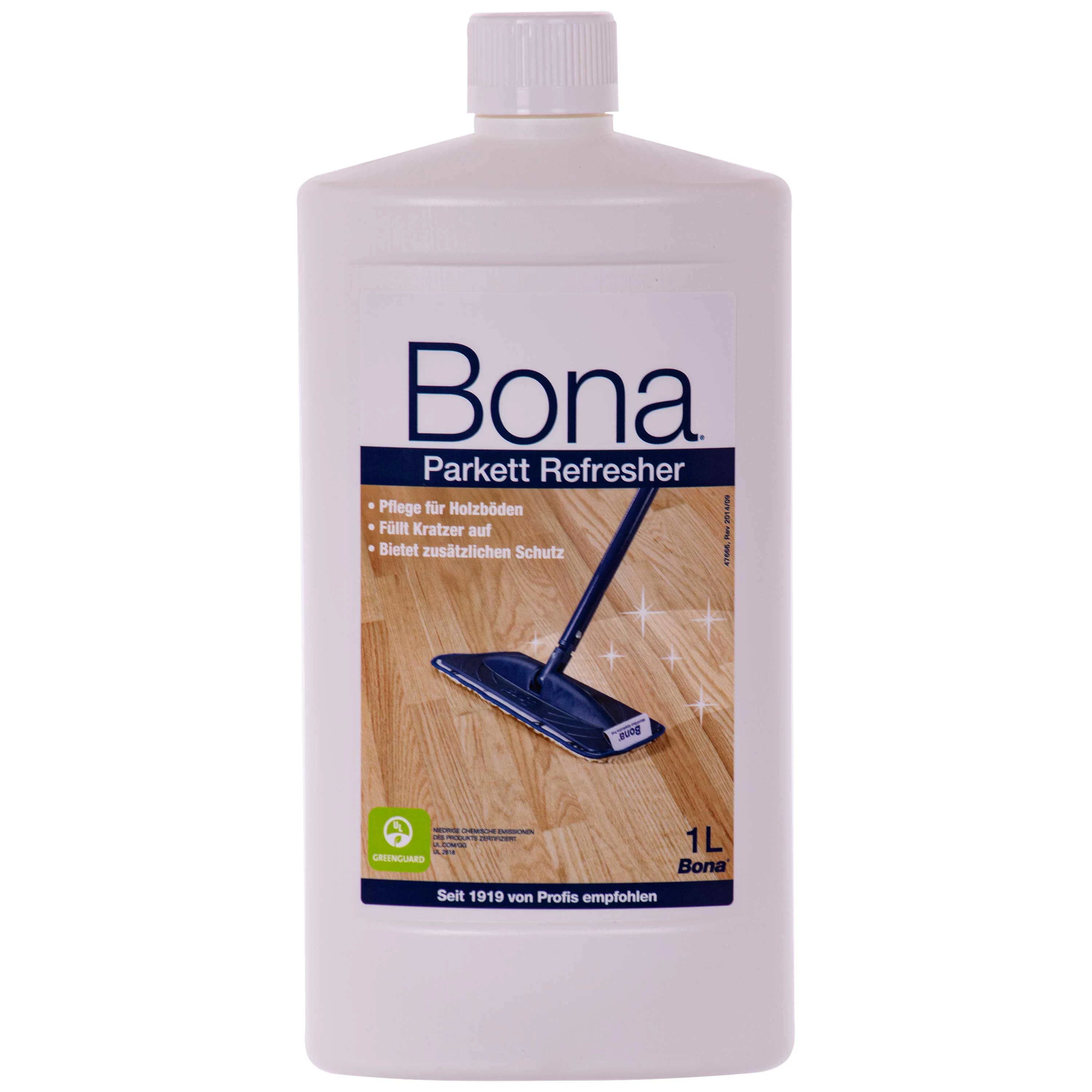 Athnuachan páircéad, Athnuachan urláir adhmaid, BONA Refresher 1 L, Cúram páircéad