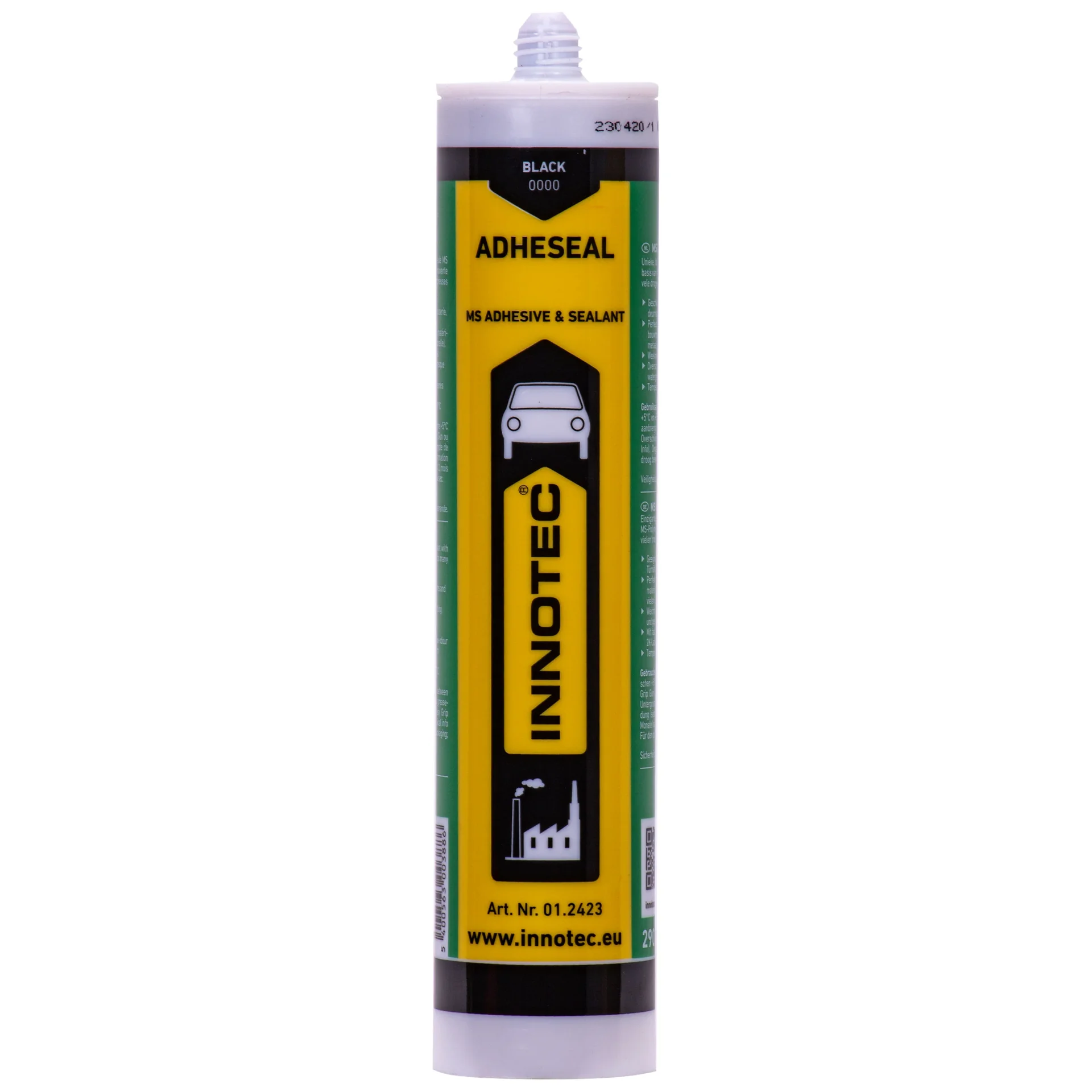 Greamachán líneála locháin, Greamachán dubh, 290ml, Séalaí locháin