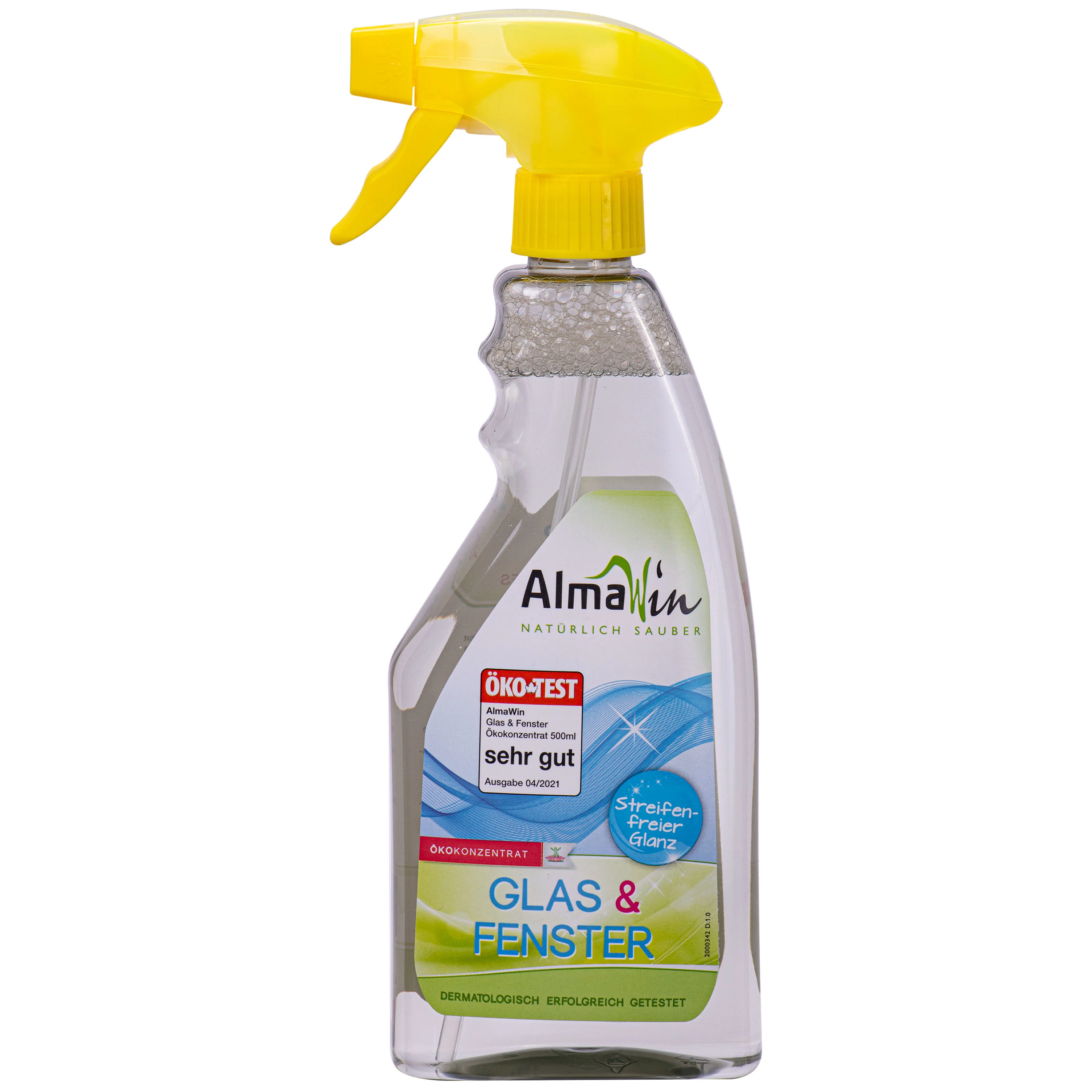 Glanadh fuinneog, Glanadh gloine, Glanadh gloine fuinneog, 500ml