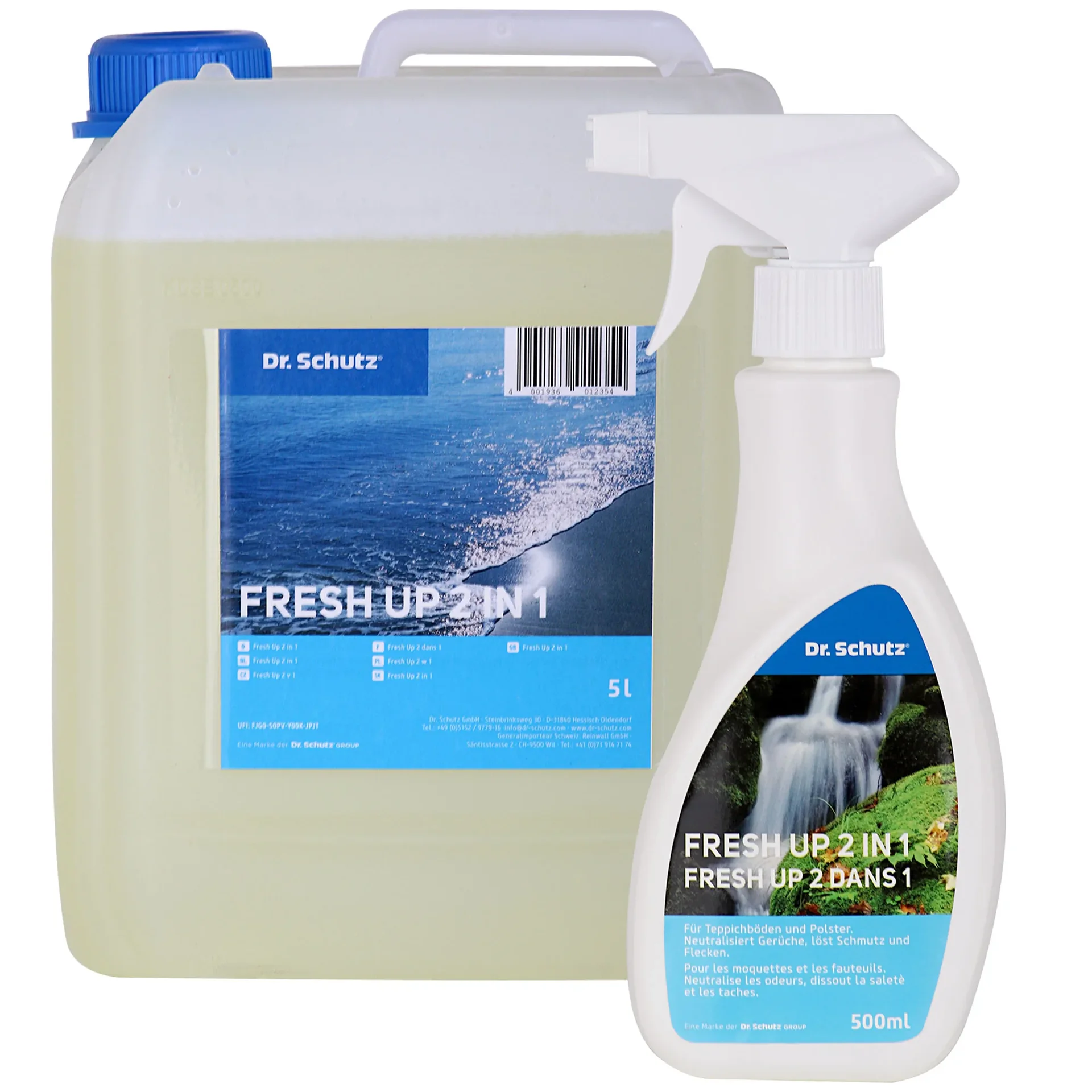 Glanadh urláir 2-in-1, Cothabháil urláir, Glanadh domhain urláir, Fresh Up 2 in 1