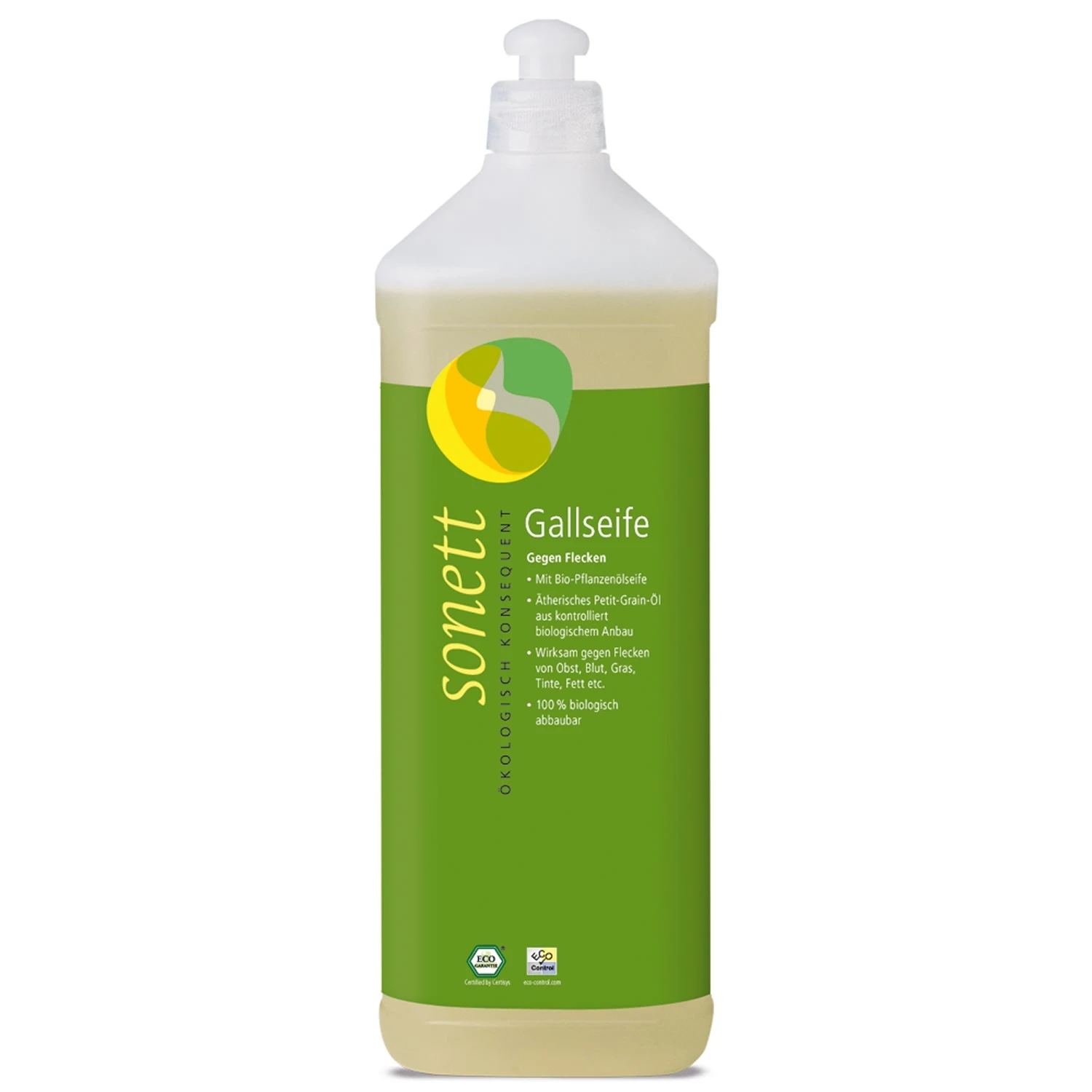 Gallúnach galláin, Glanadh stain, Gallúnach nádúrtha, 1 Liter