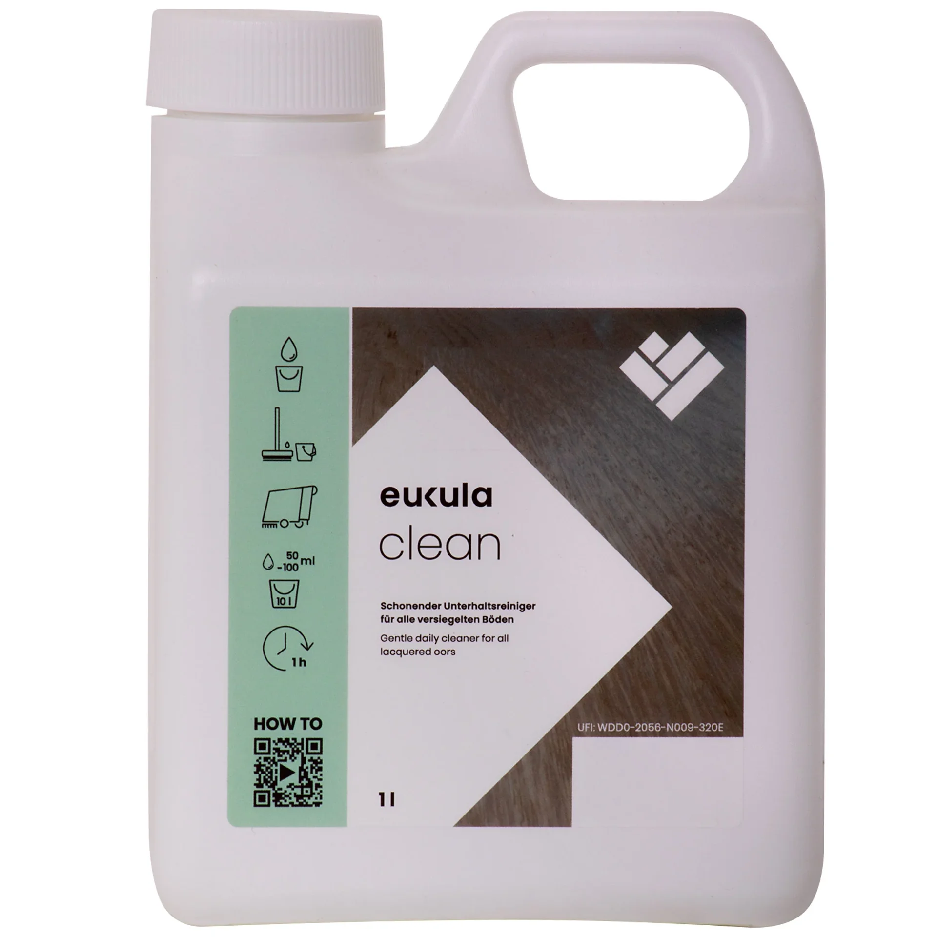 Glantóir Urláir 1 L, Glantóir Tiubhaithe, Glanadh Urláir