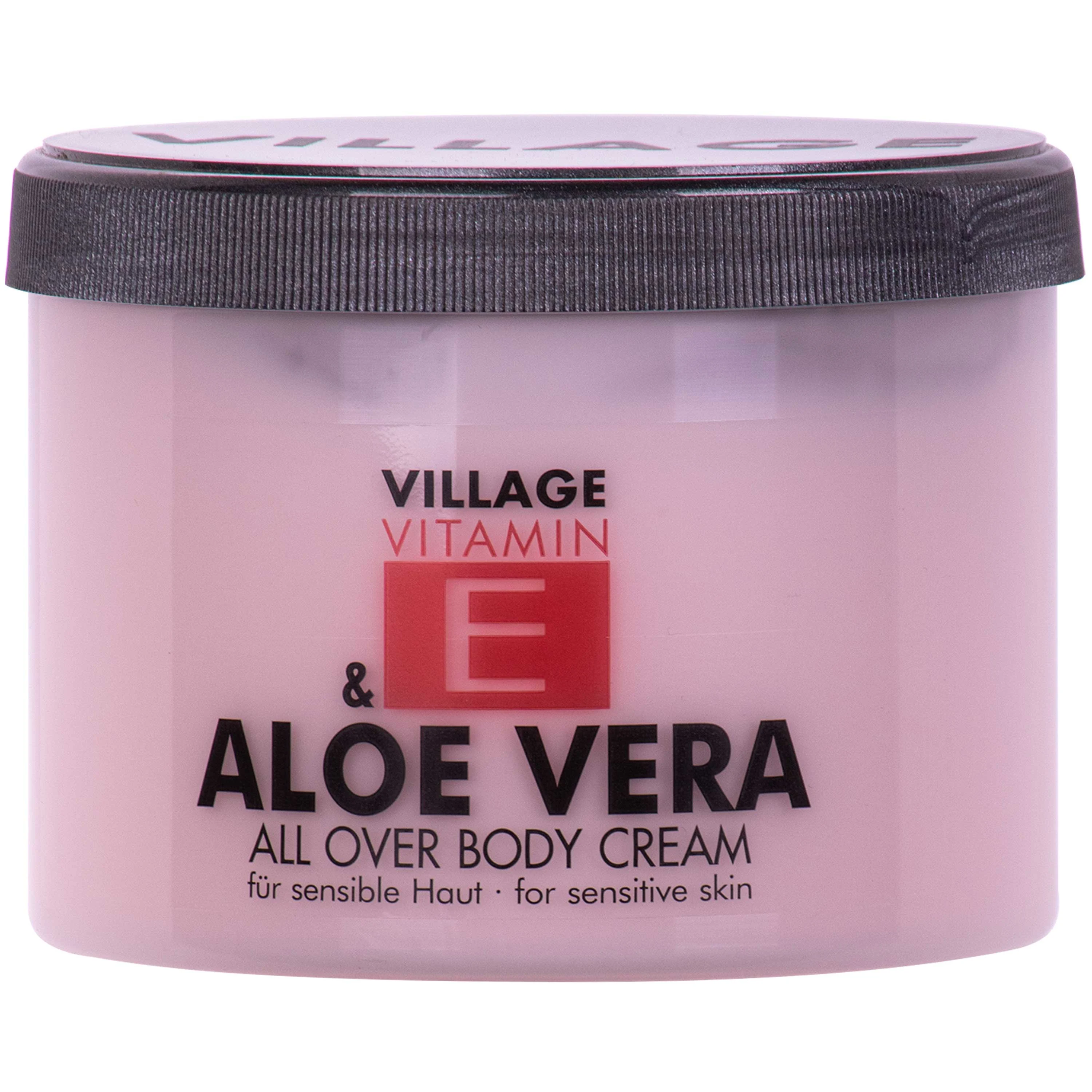 Uachtar Coirp Vitimín E, Lóis Coirp Aloe Vera, Uachtar Coirp 500ml