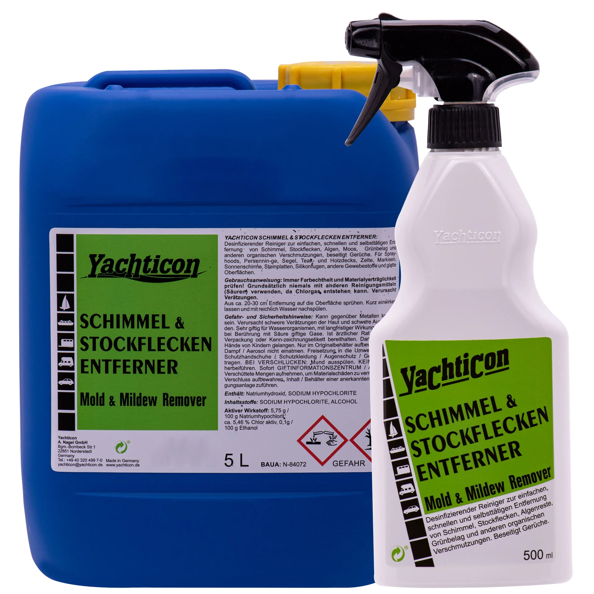 Glantóir múnla, baint múnla, cóireáil múnla, sprae múnla