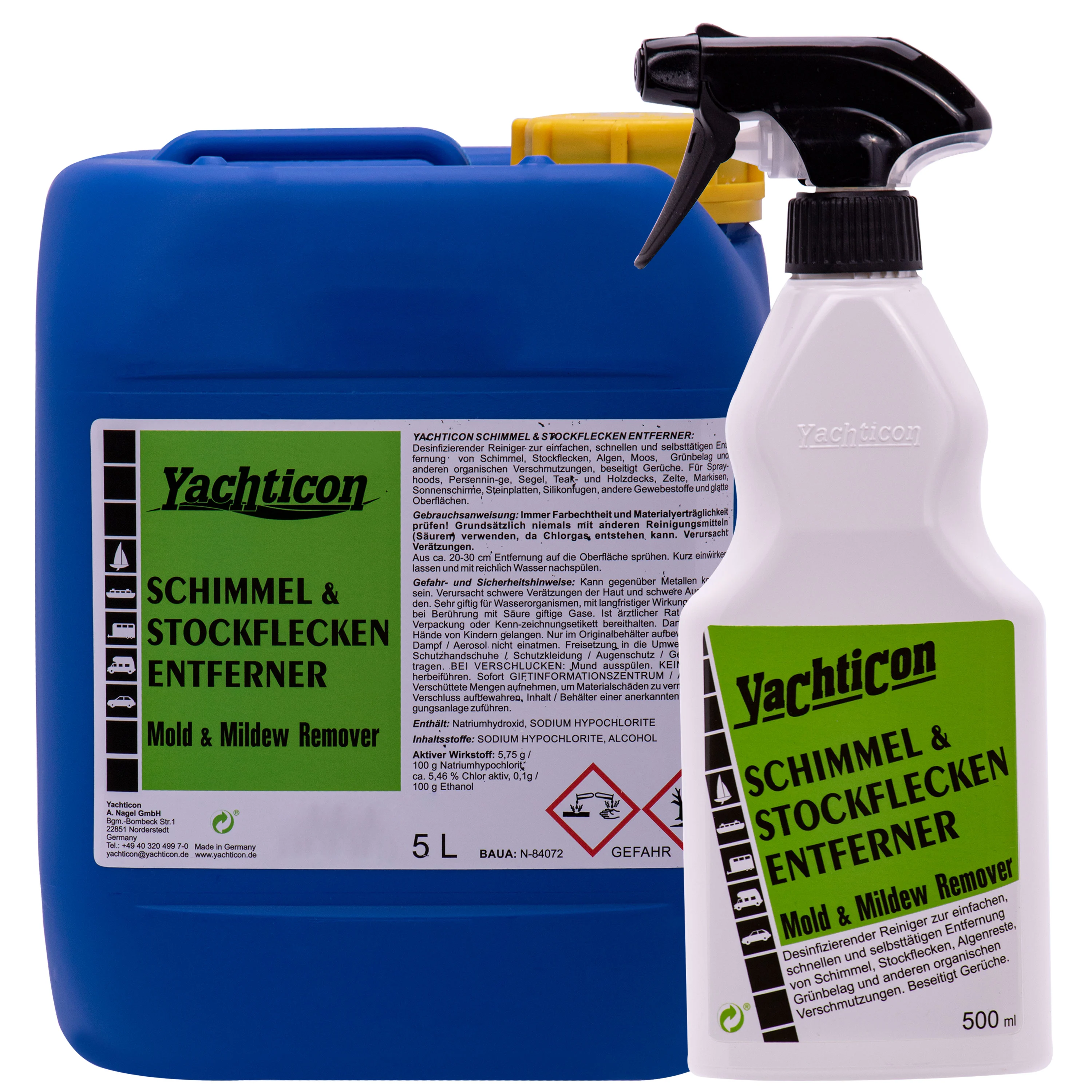 Glantóir múnla, baint múnla, cóireáil múnla, sprae múnla