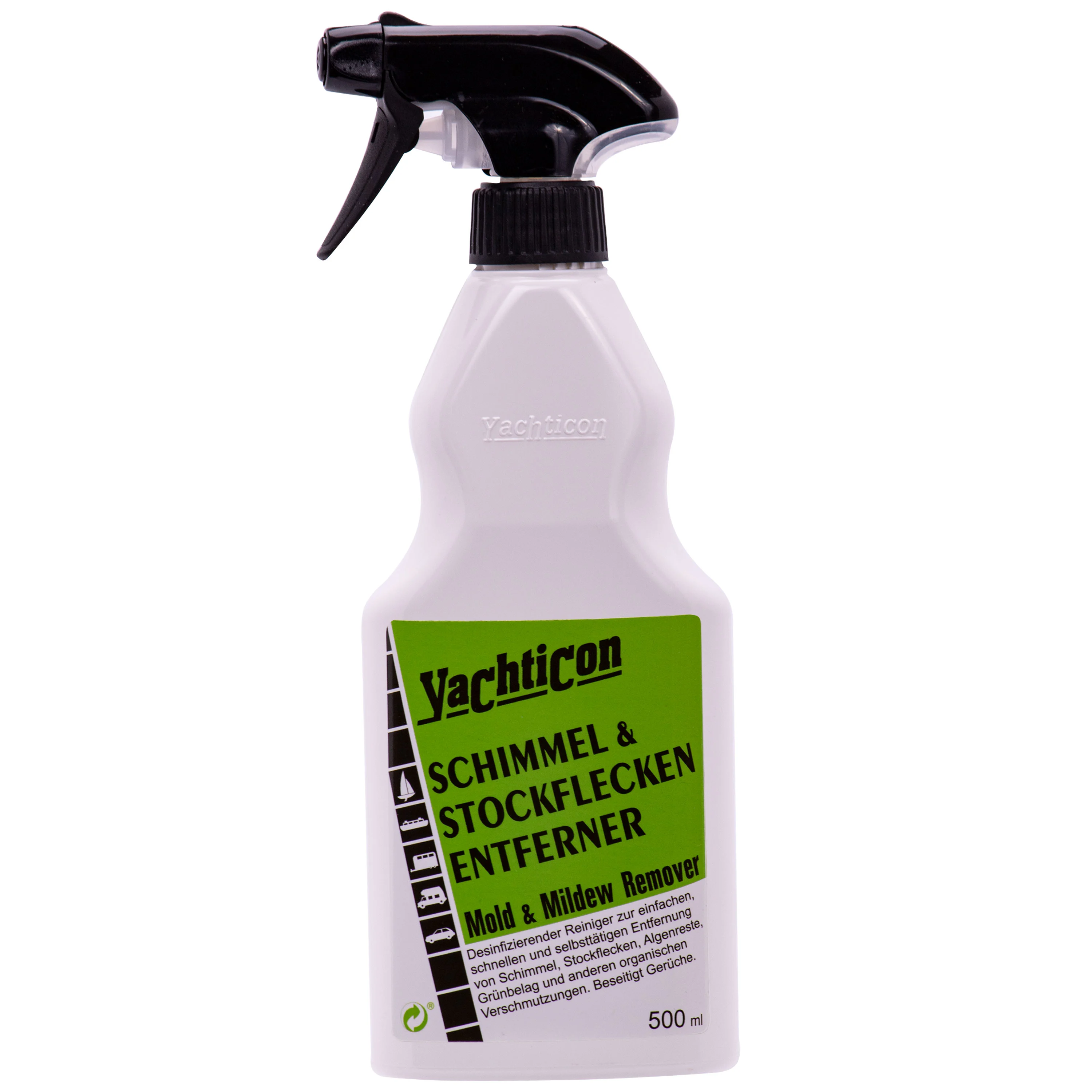 Glanadh Mould, Glanadh Múnla, Remover Mould, Glanadh Stain, Glanadh Spotaí Dubha, Glanadh Feamainn, Díbholaígh Mould, Glanadh Bád, Glanadh Mara, 500ml