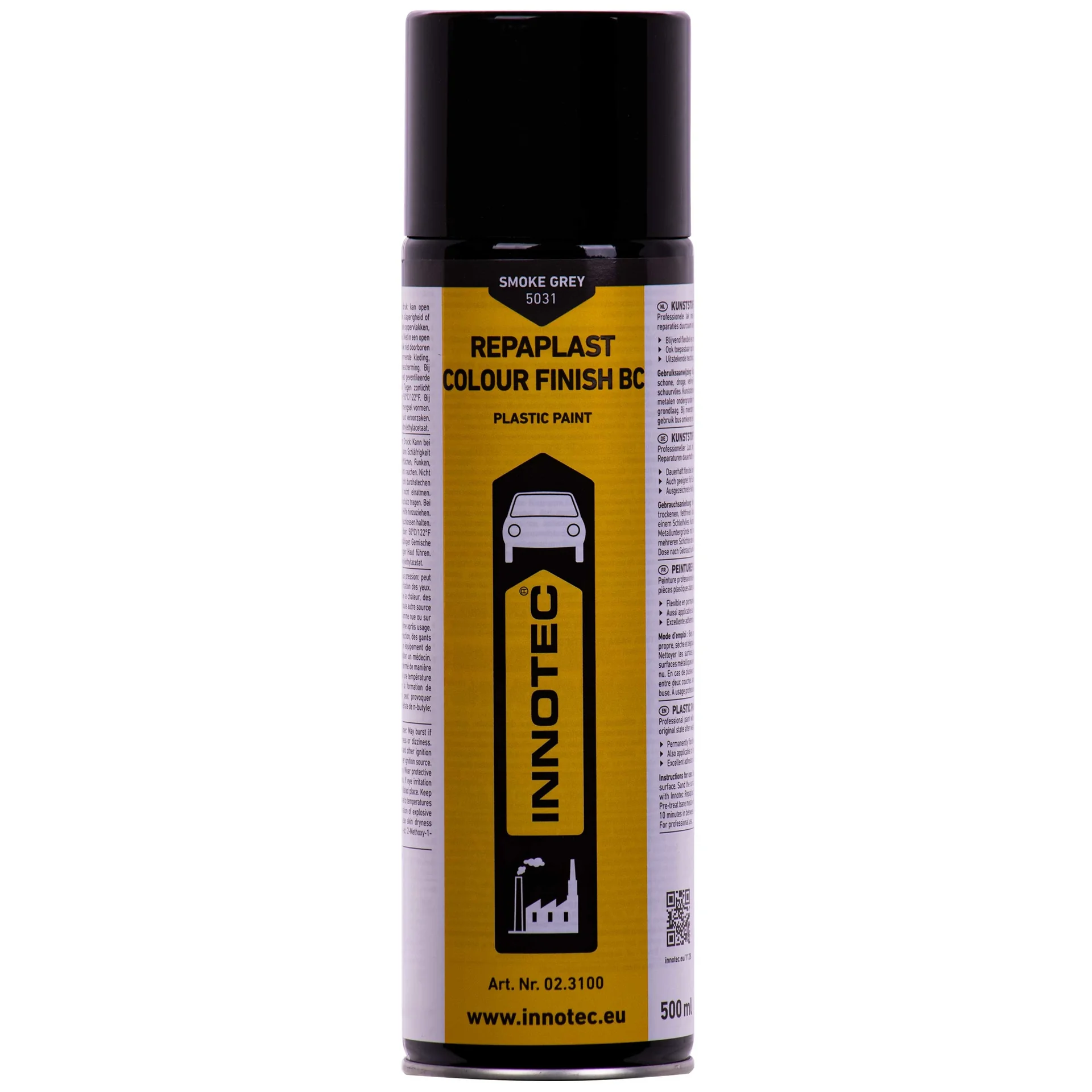 Críochnú Dath Repaplast, 500ml, Liath Dheataigh, Repaplast BC