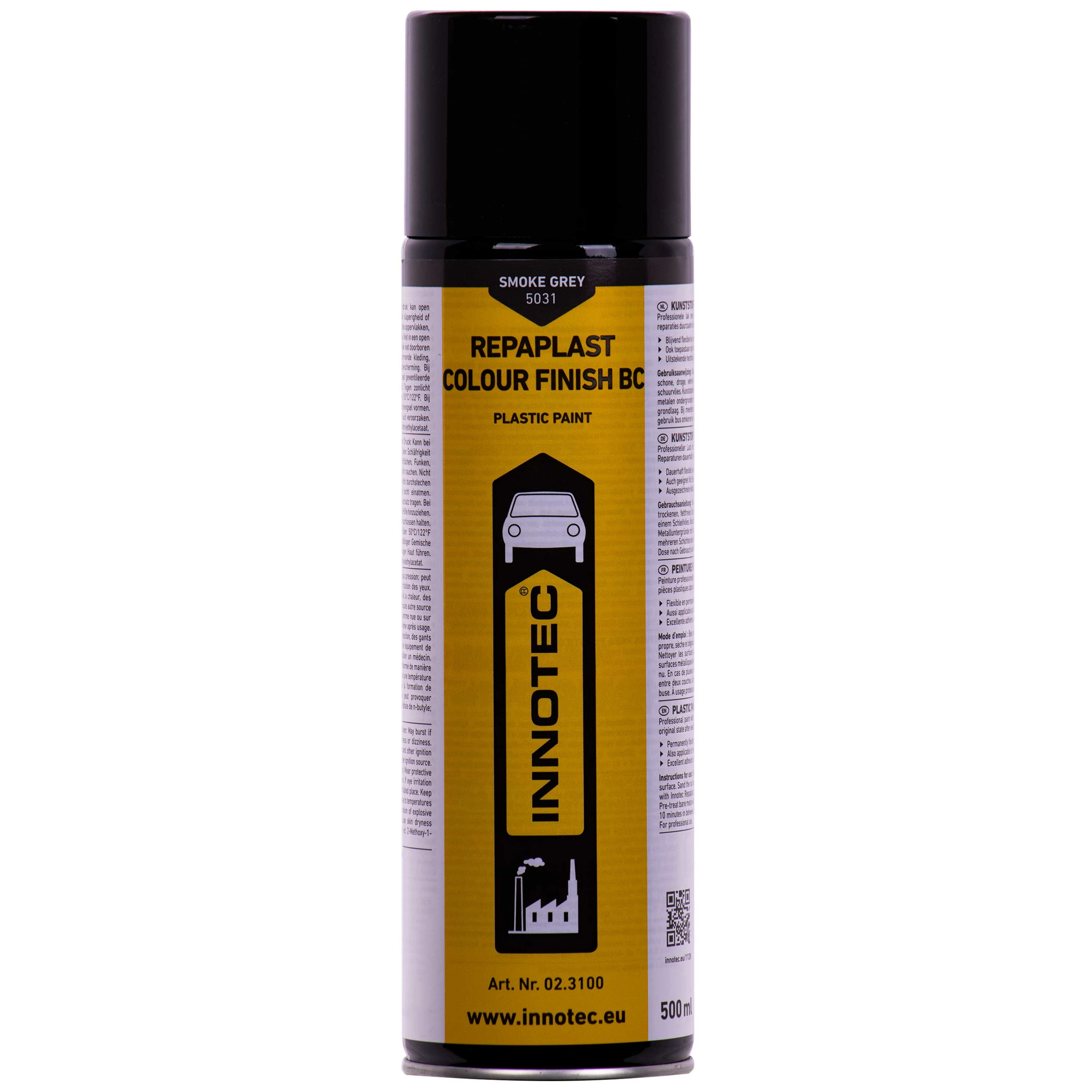 Críochnú Dath Repaplast, 500ml, Liath Dheataigh, Repaplast BC