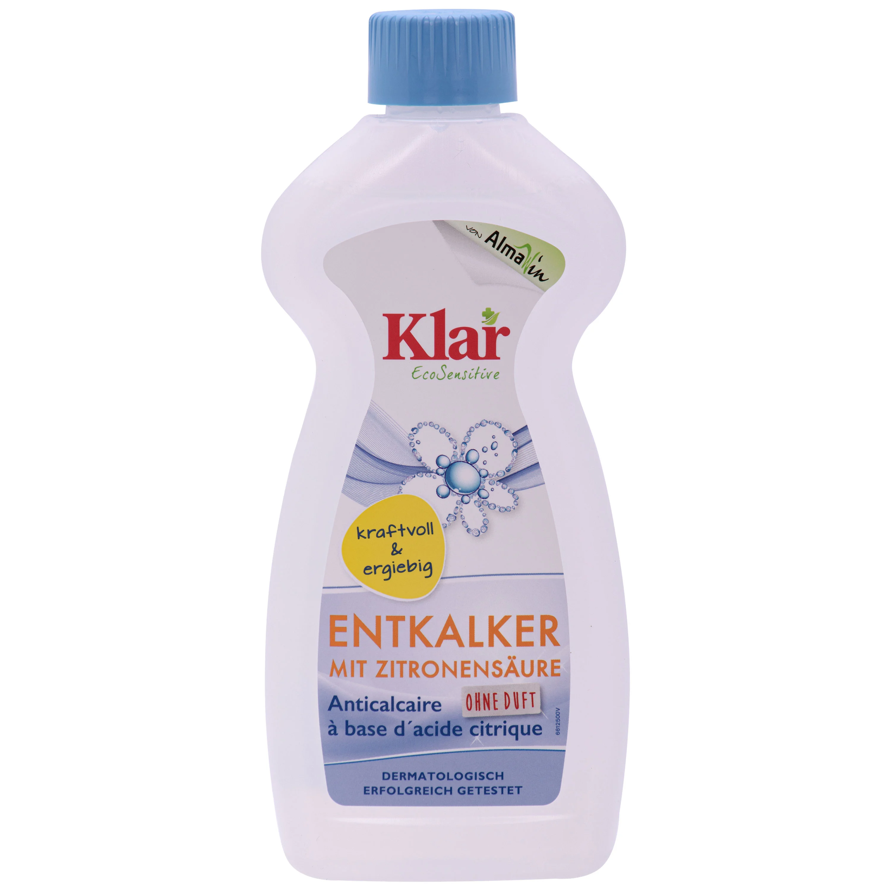 Díscálaitheoir 500ml, aigéad citreach, glantóir aoil
