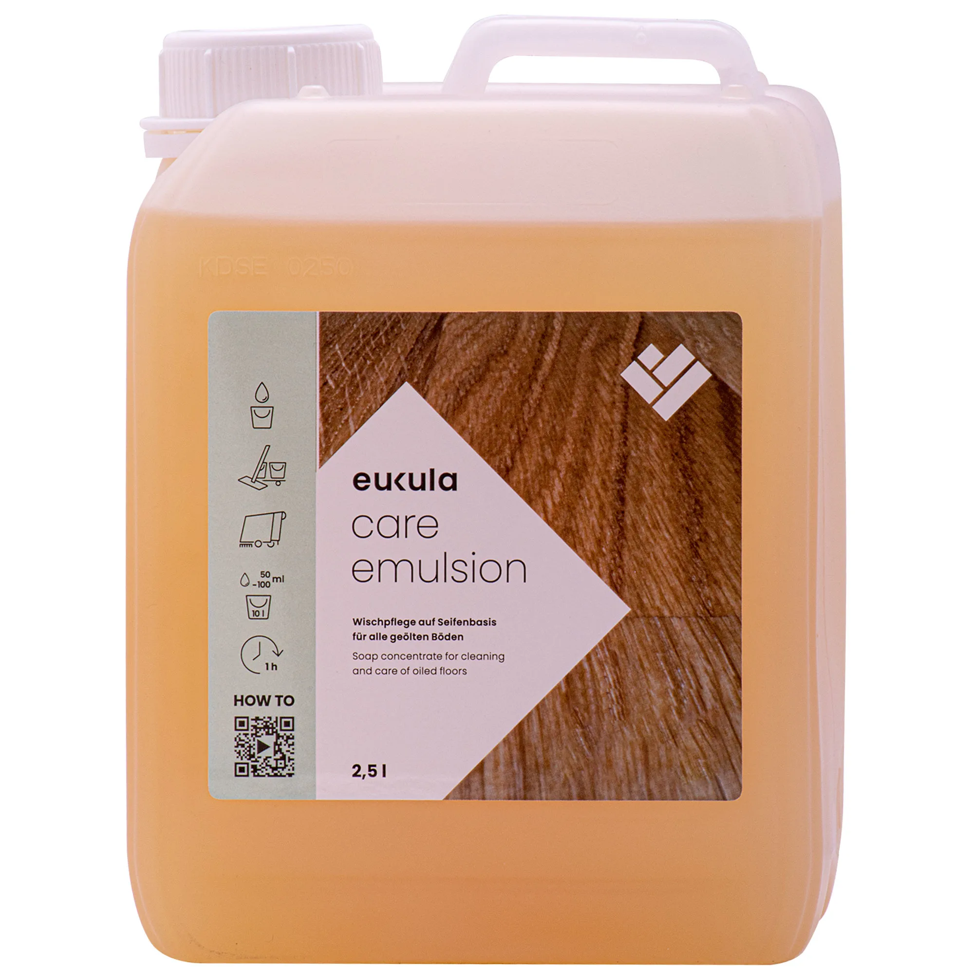 Eibleacht Cúraim adhmaid, Eibleacht Cúraim urláir, 2,5 Lítear, Cúram urláir adhmaid