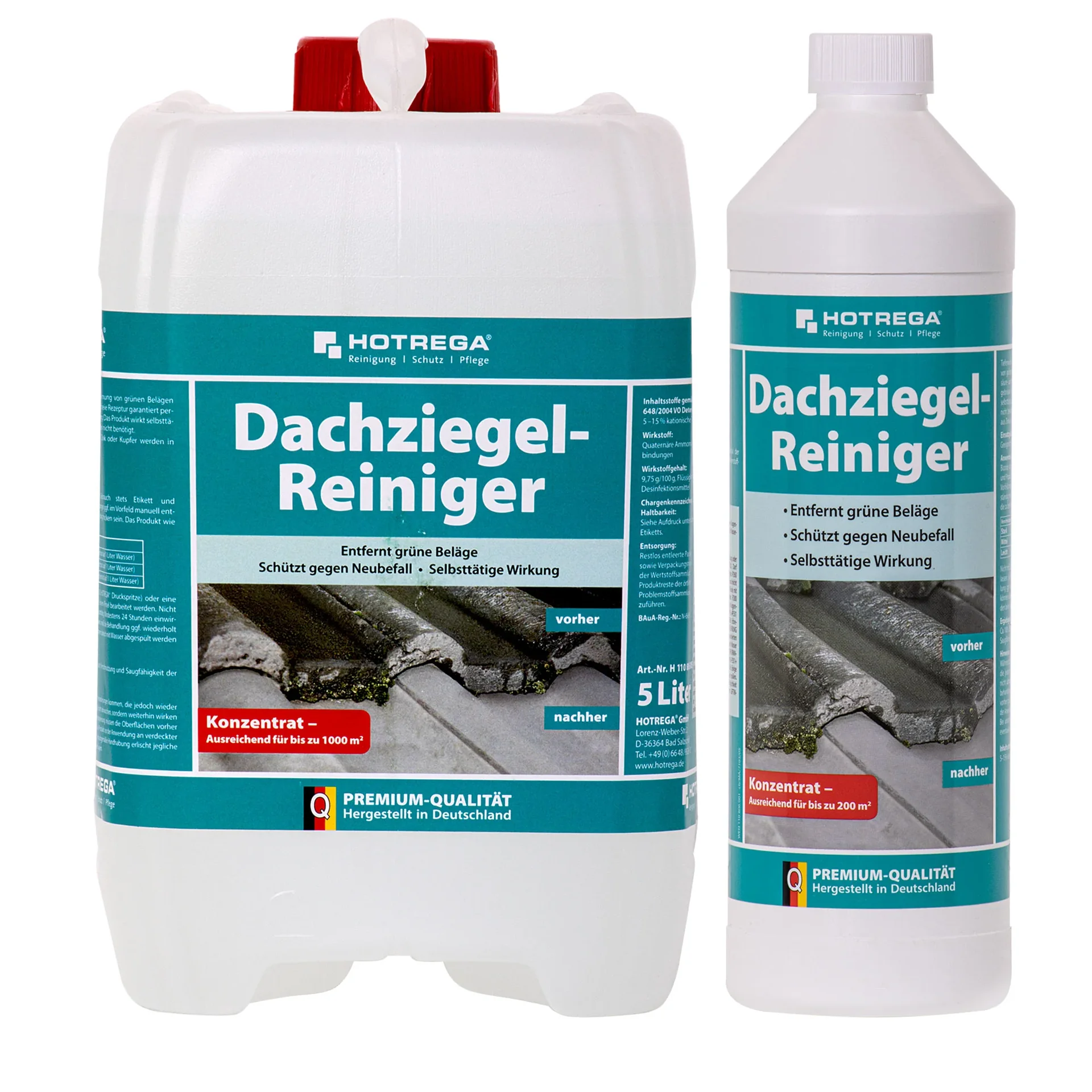 Glanadh díon tíleanna, Glanadh díon, Glanadhóir díon tíleanna, Konzentrat