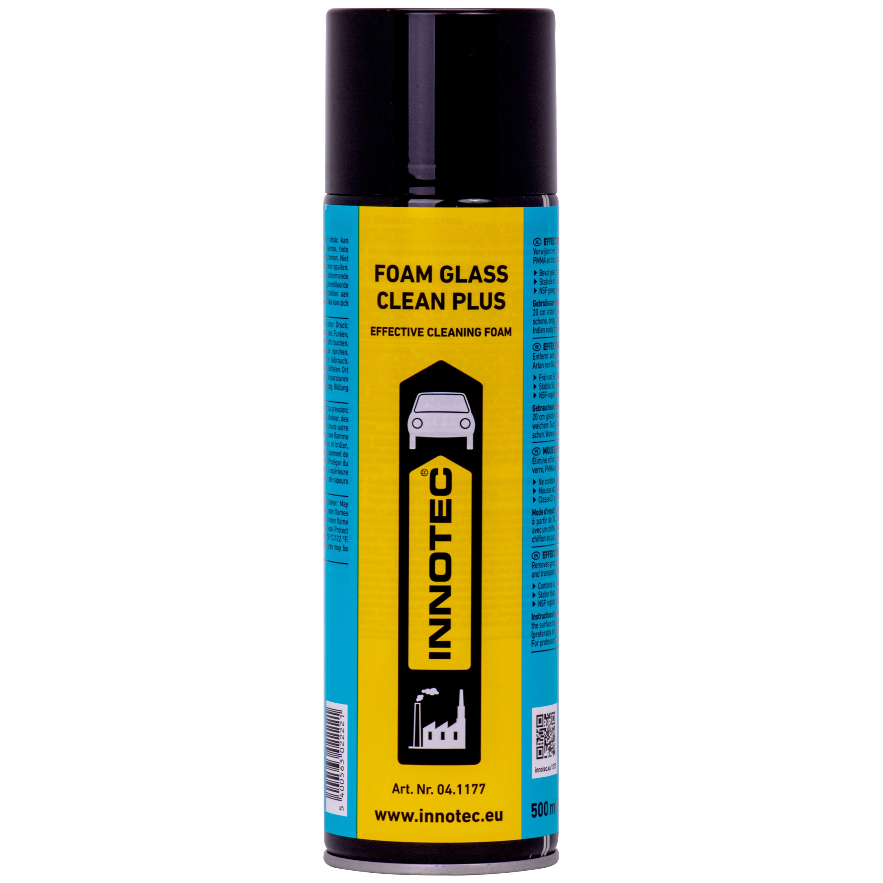 Glanadh gloine, Glanadh fuinneoige, Glanadh carranna, Glantóir gloine cúr 500ml