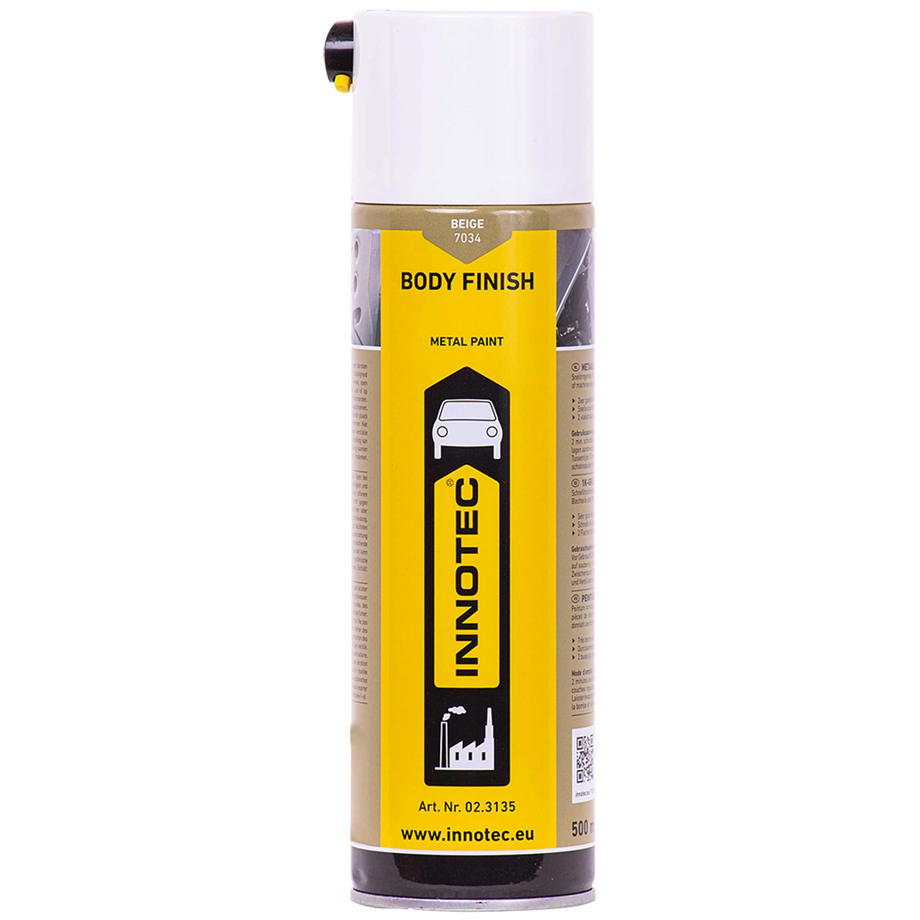 Péint choirp beige, 500ml Karosserielack, Péint carranna, Péint spraeála
