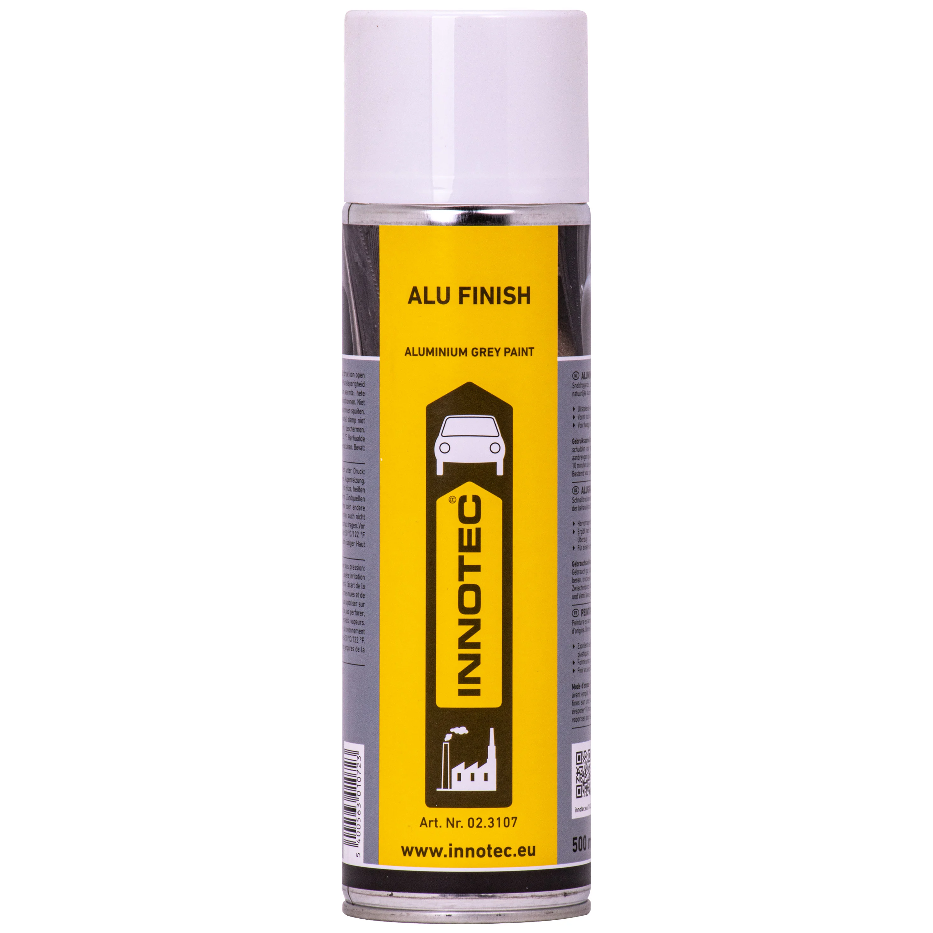 Sprae péint alúmanaim, Péint spraeála, Alúmanam liath, 500ml