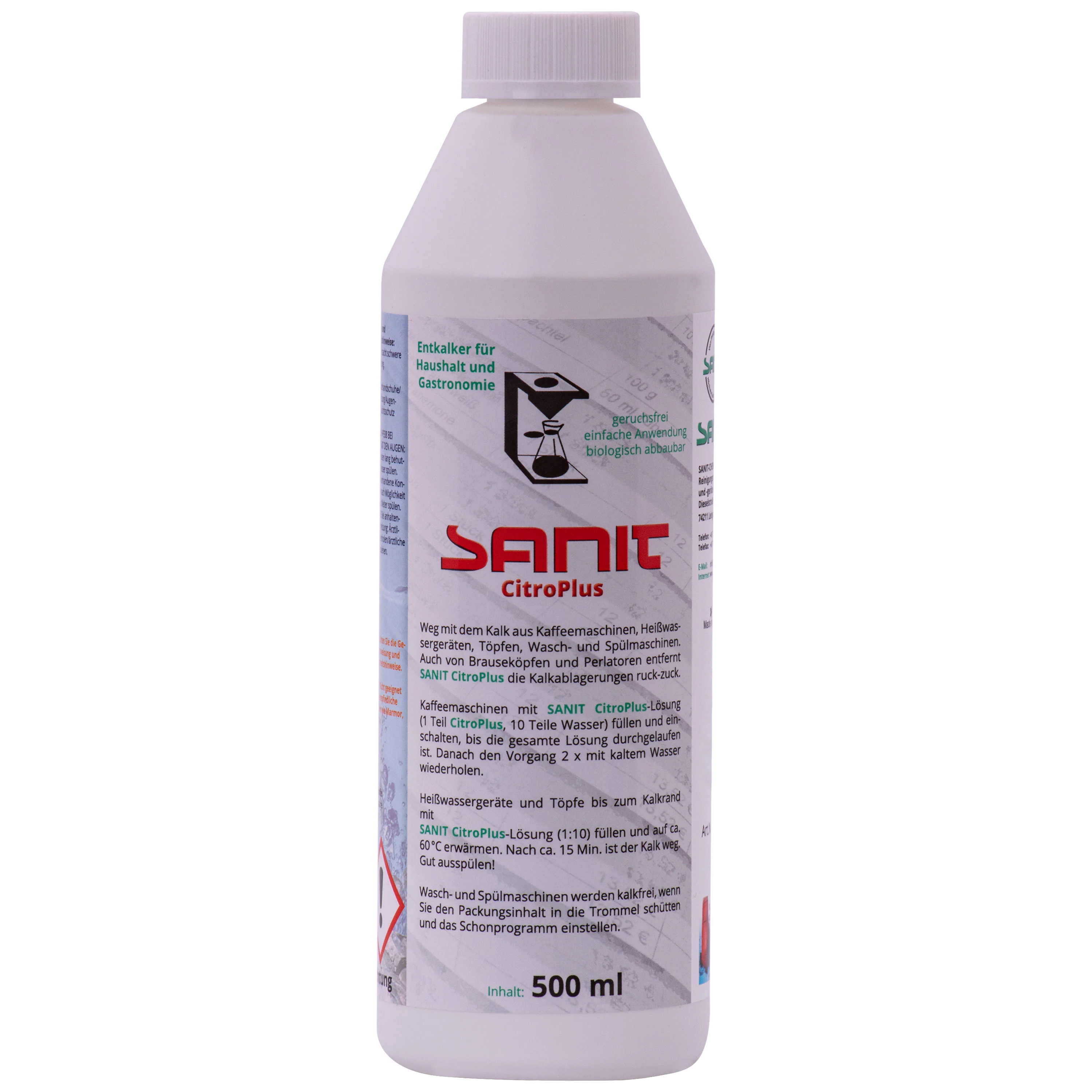 Glanadh Aolchloiche, Glanadh Seomra Folctha, 500 ml Glanadh Citris