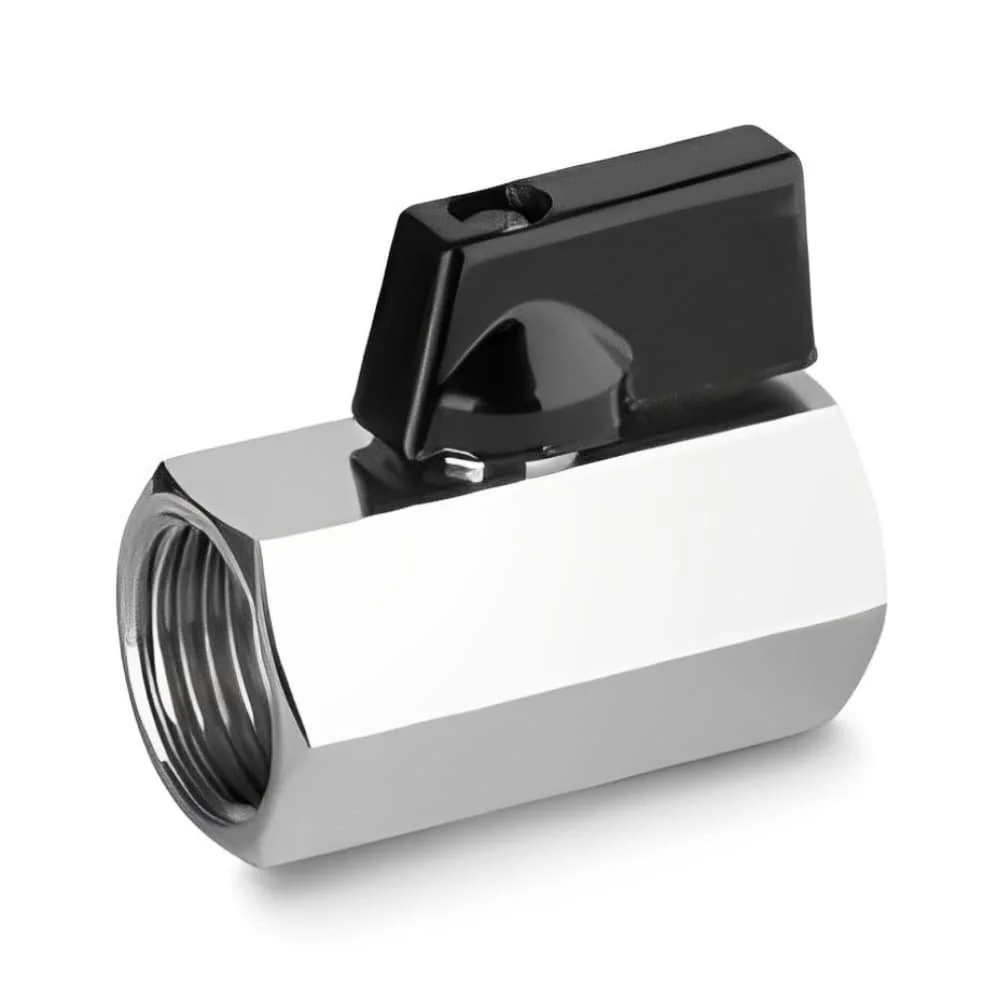 Comhla Liathróid Mini Práis 1/2" le Snáithe Inmheánach