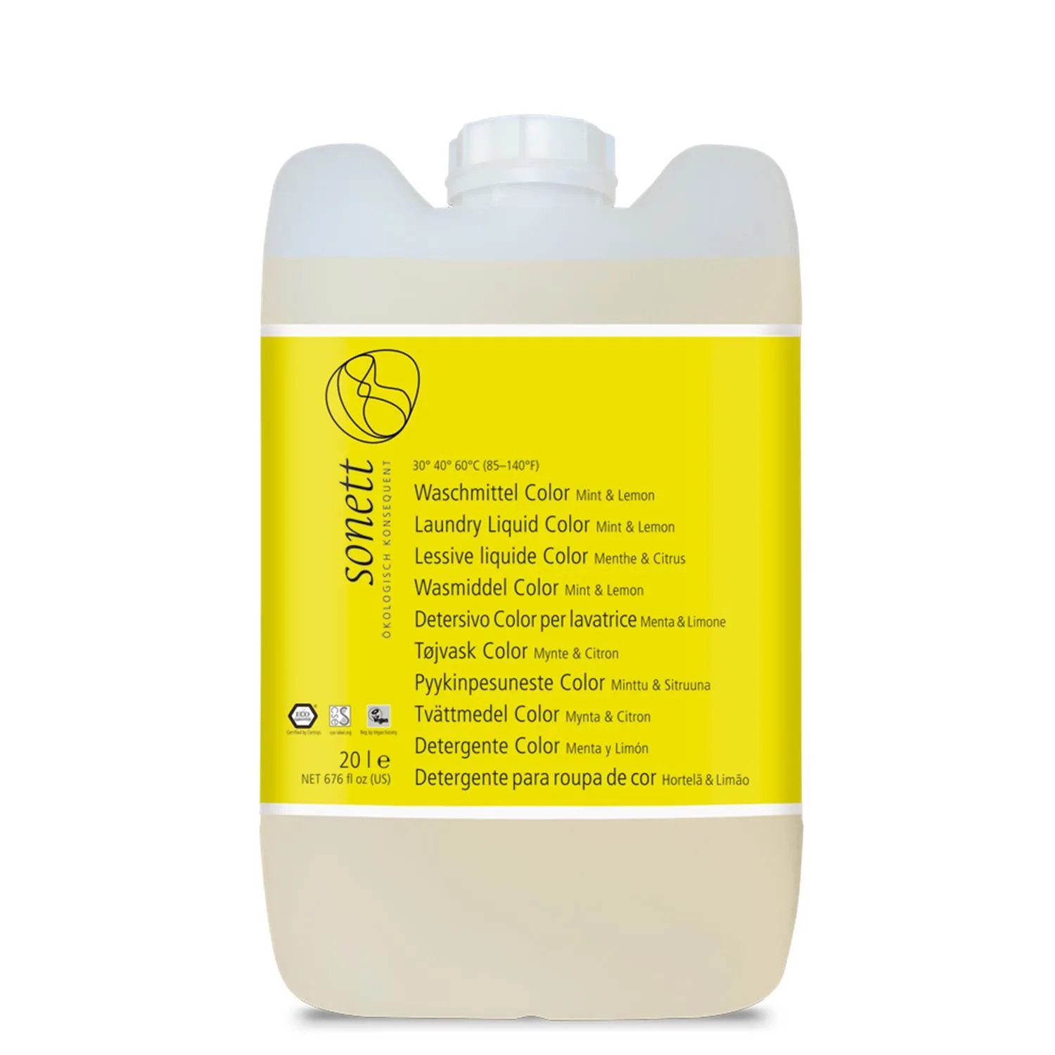 Glantach dathanna, Níochán dathanna, glantach leachtach, 20 L