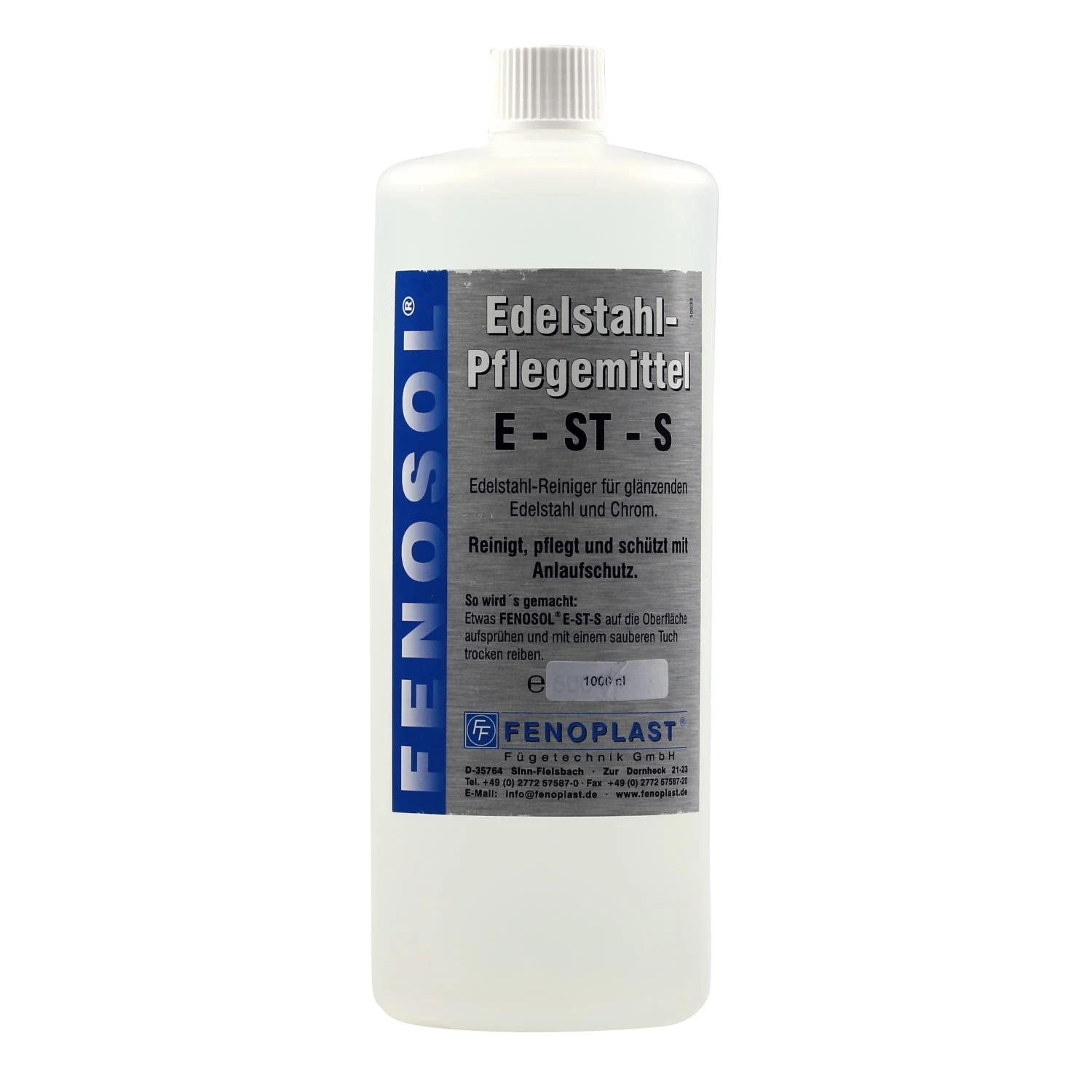 Glanadh cruach dhosmálta, Glantóir cruach, 1000ml, Glanadh miotail