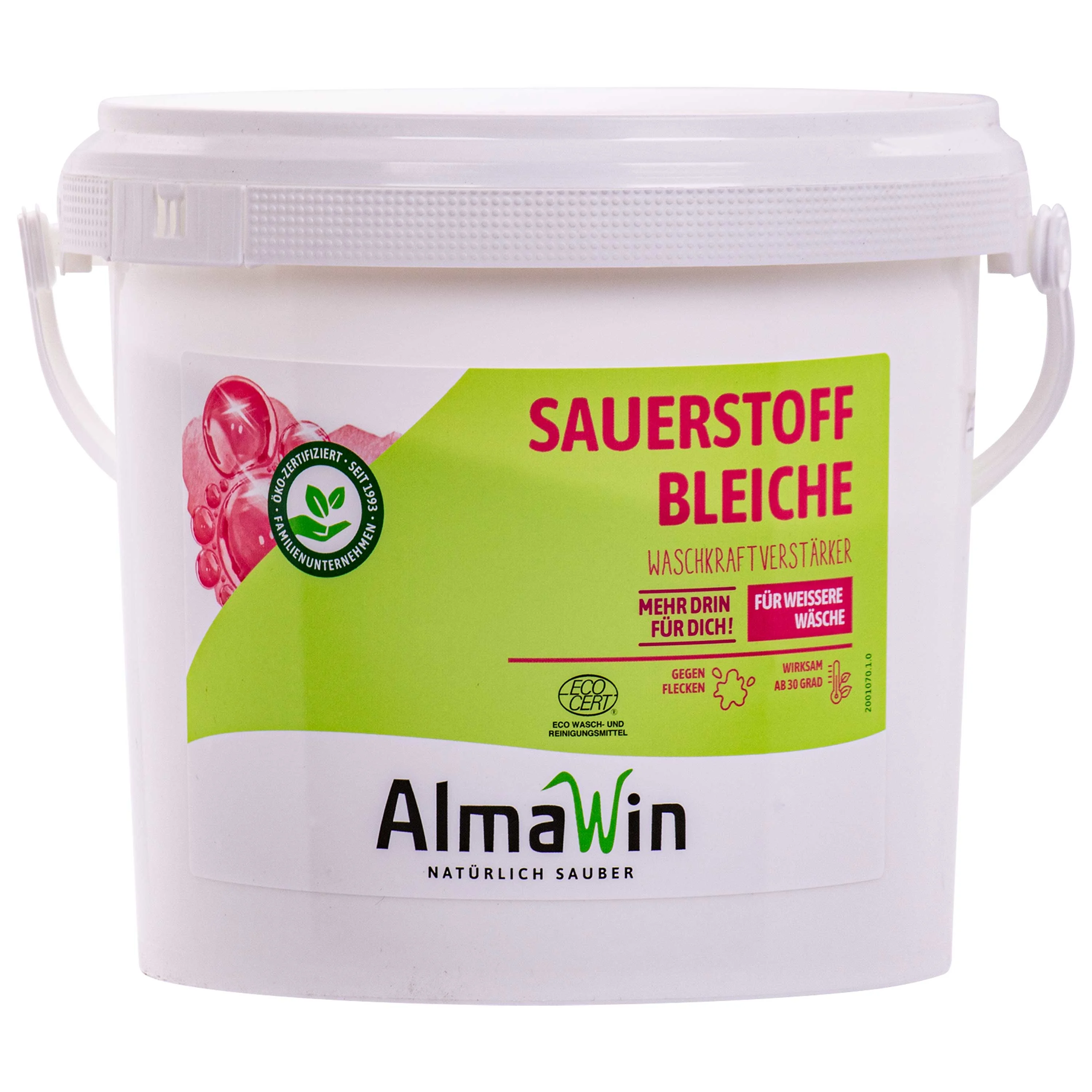 Tuarthóir ocsaigine 2,5kg, Bleach púdar, Glanadh éifeachtach stains