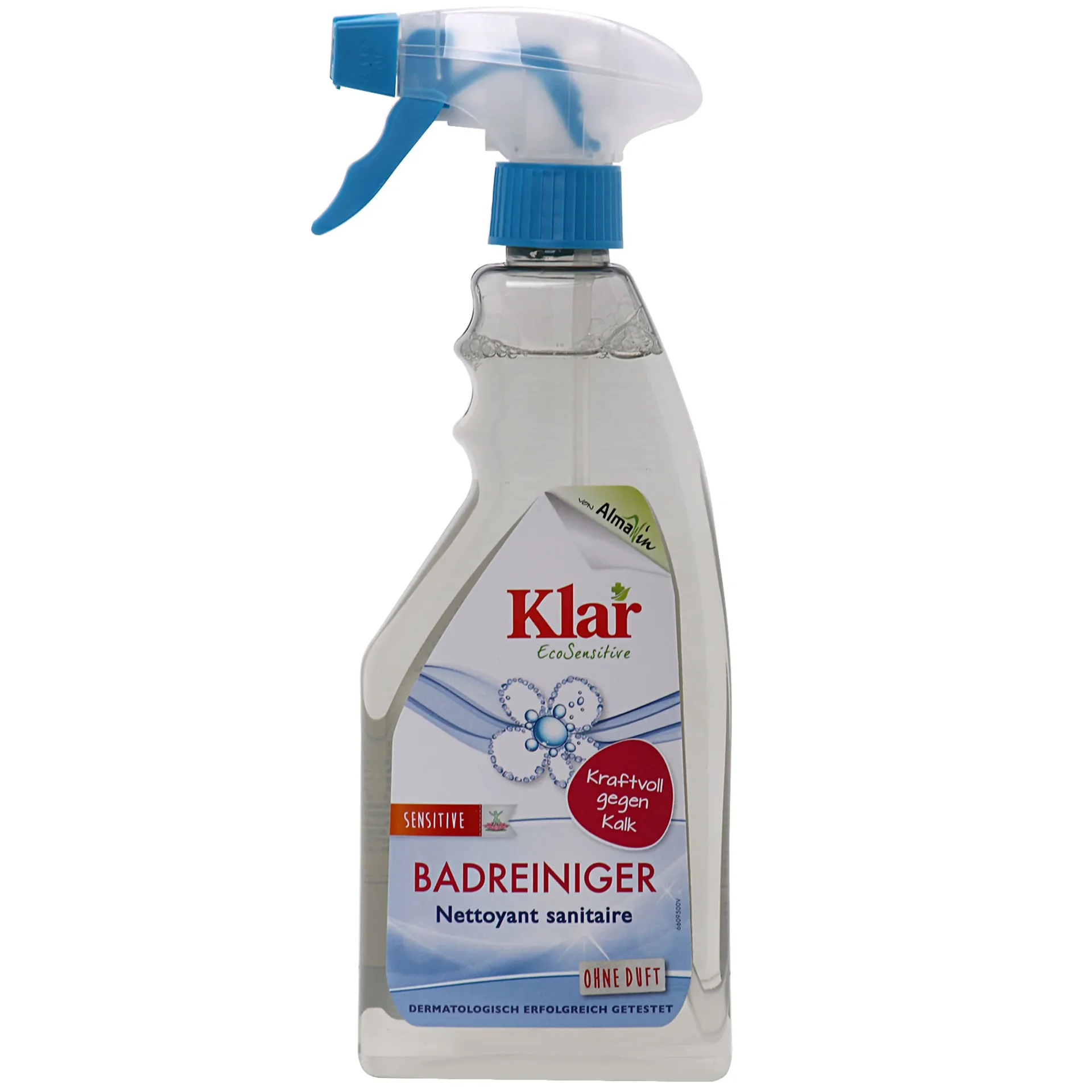 Glanadh seomra folctha, saor ó chumhrán, 500ml, le Schaumsprayer, gan bholadh