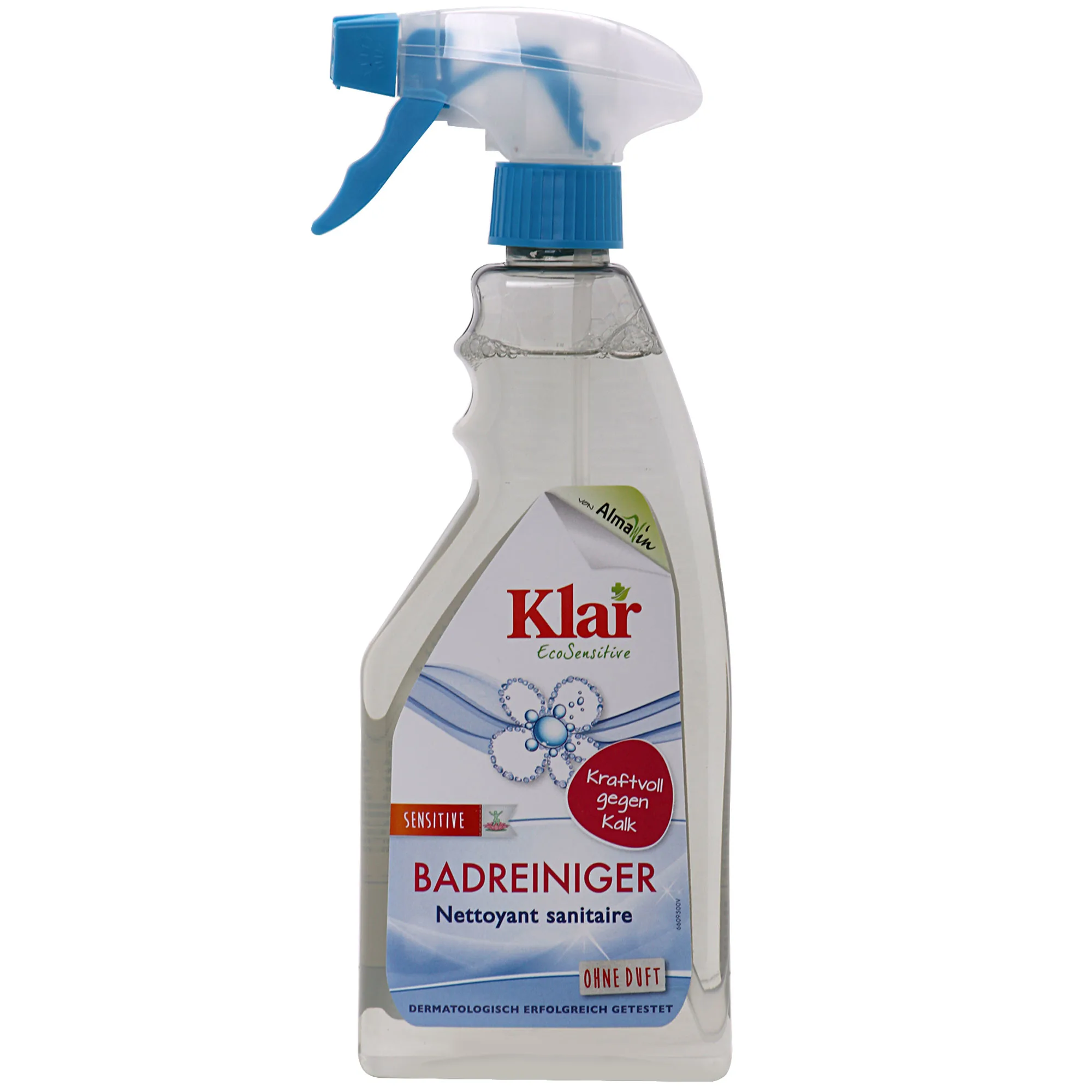 Glanadh seomra folctha, saor ó chumhrán, 500ml, le Schaumsprayer, gan bholadh