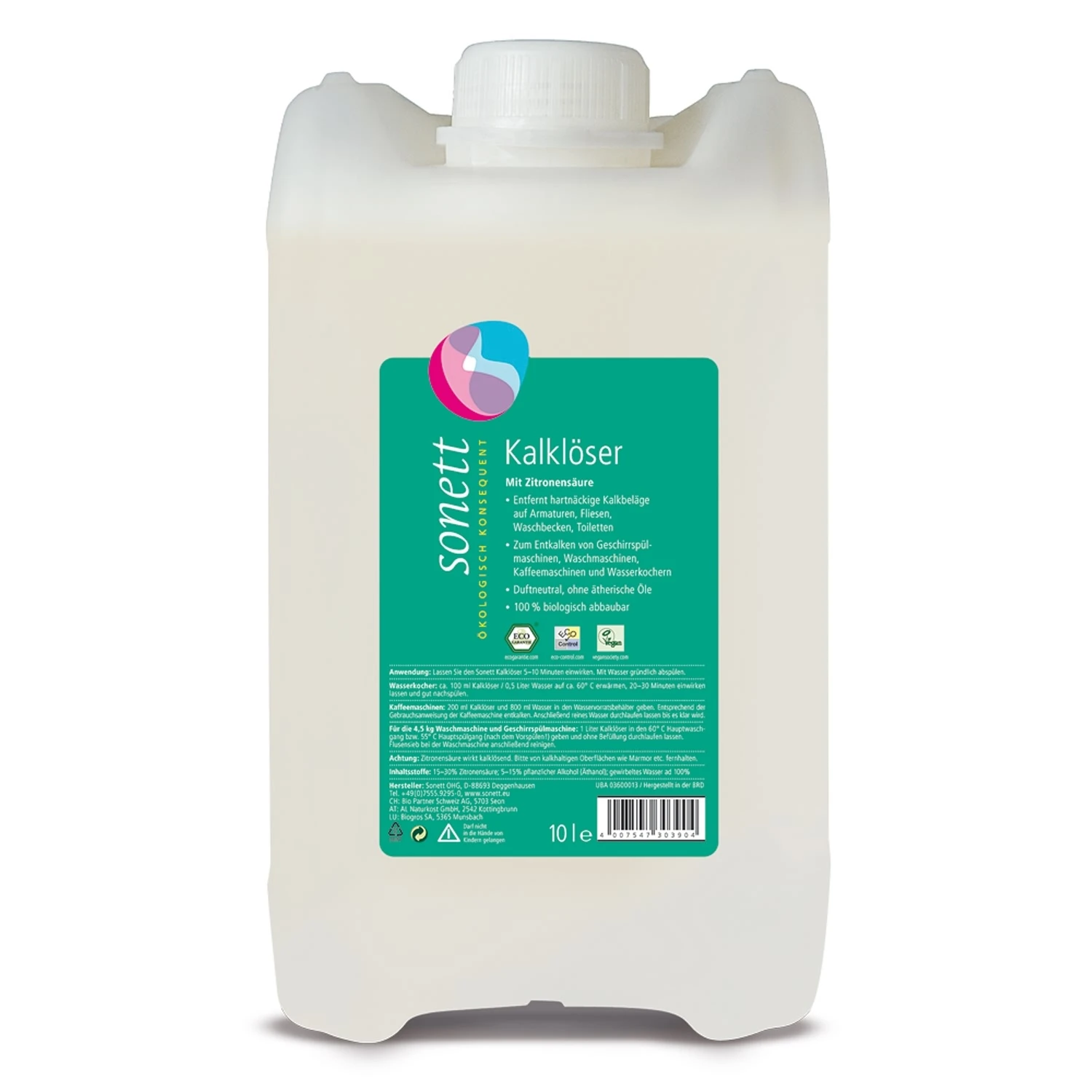 Díscálaithe 10 Lítear, Glanadh Aolchloiche, Bainte Aolchloiche