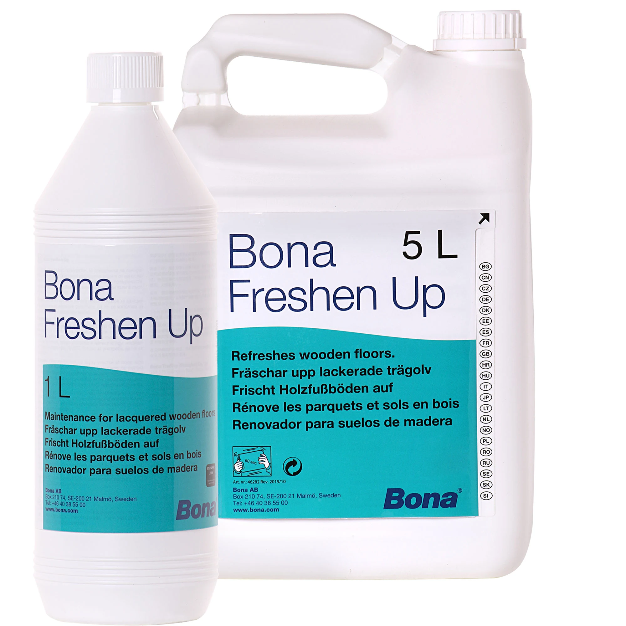 Bona Freshen Up, Cúram Urláir Adhmaid, Glanadh Urláir Adhmaid