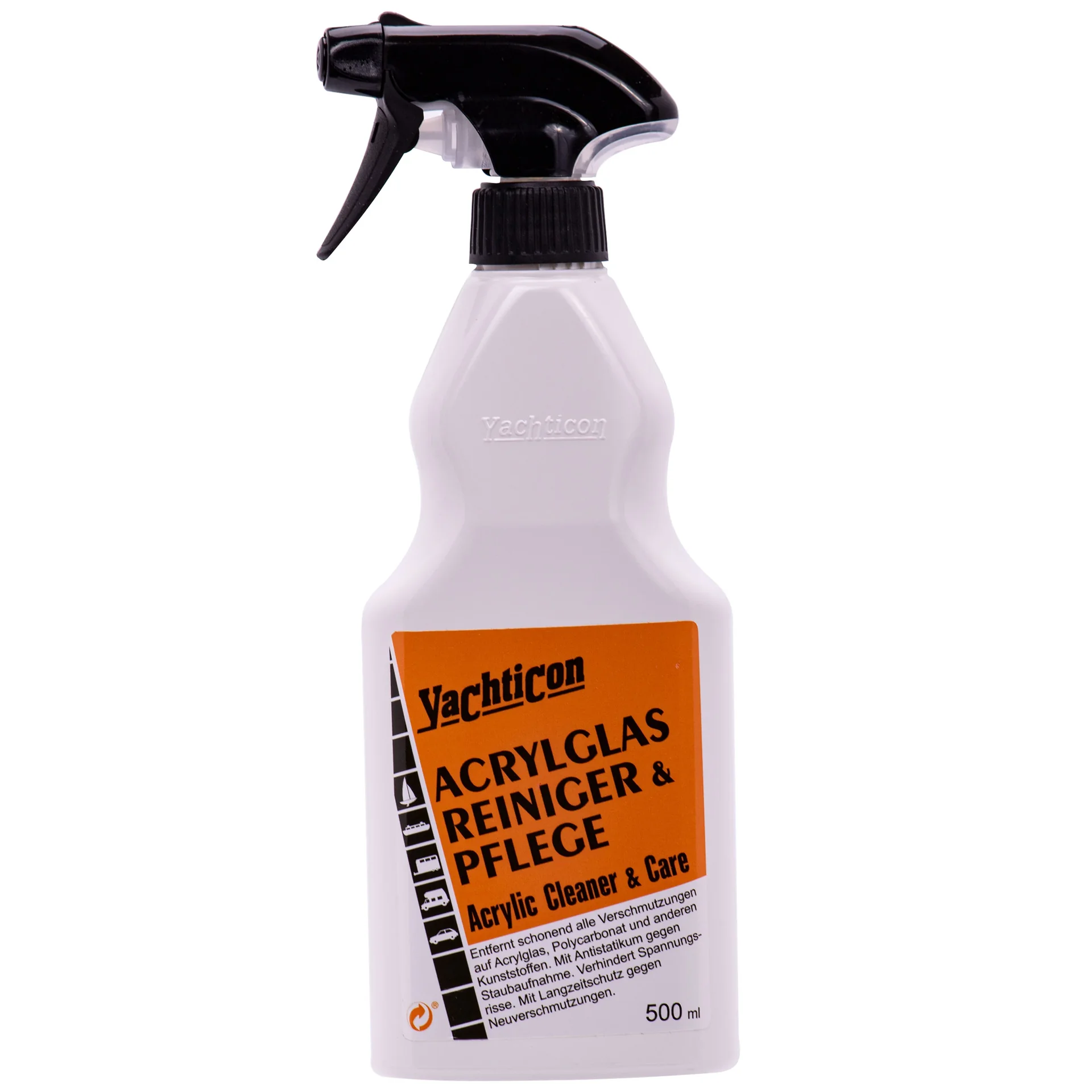 Glanadh Aicrileach, Cúram Aicrileach, Glanadh Gloine Aicrileach 500 ml