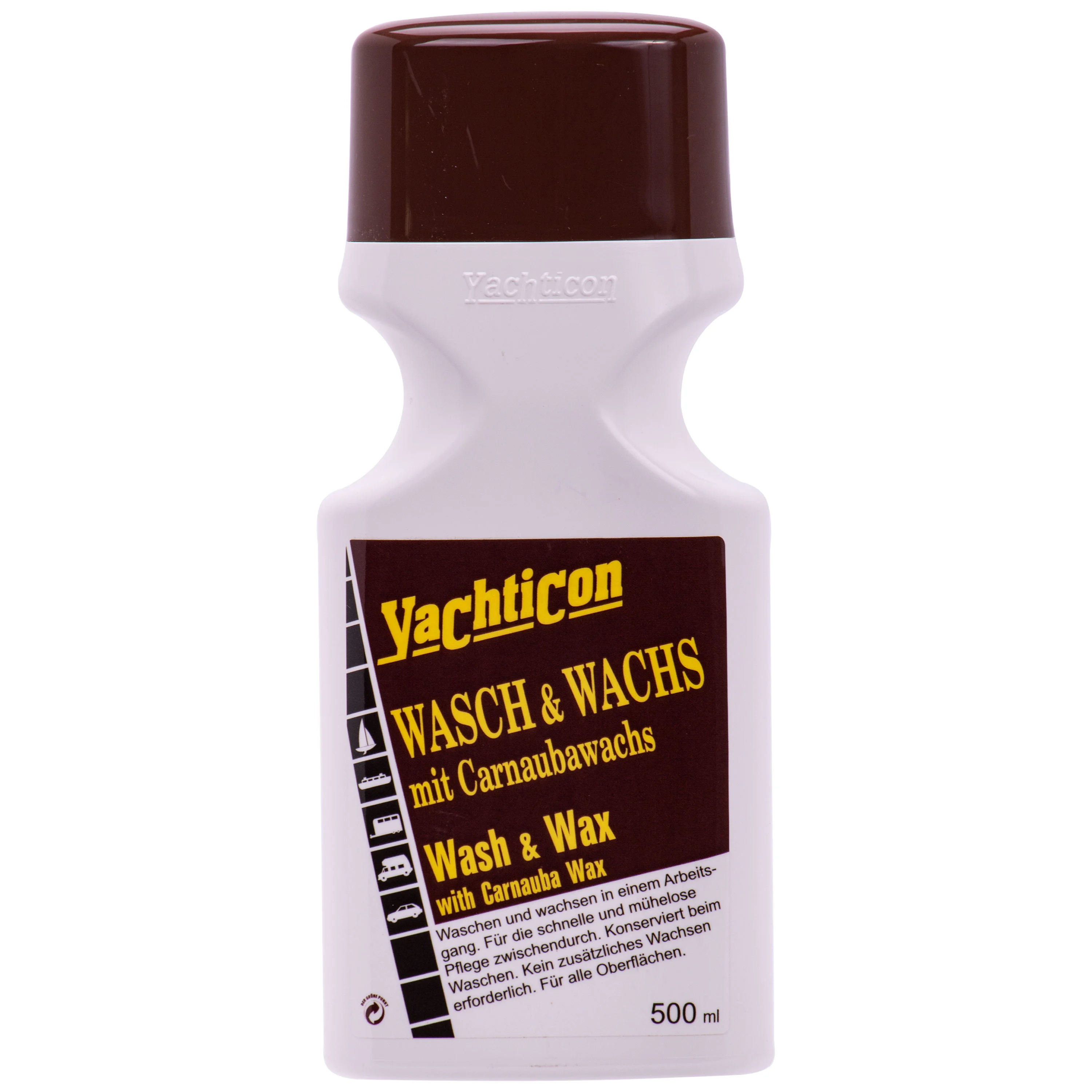 Níochán agus céir báid, Glanadh báid, 500ml, Céiriú báid