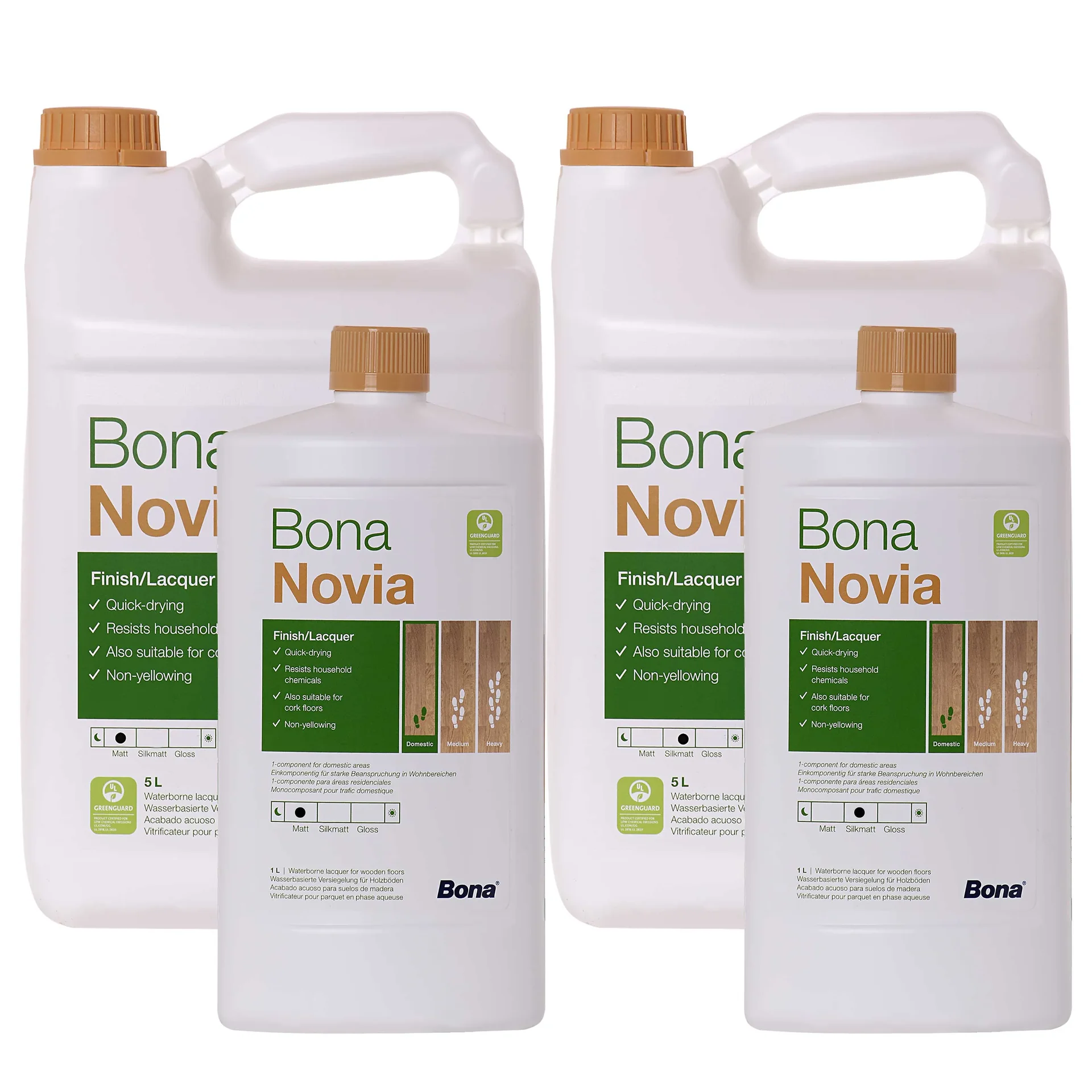 Vearnais BONA NOVIA, Séalaigh Vearnais 1K, Vearnais Urláir, Séalaitheoir Urláir, Vearnais 1K, Séalaigh Adhmaid