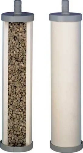 Eilimint scagaire ceirmeach, Scagaire uisce iniompartha, Glanadh uisce