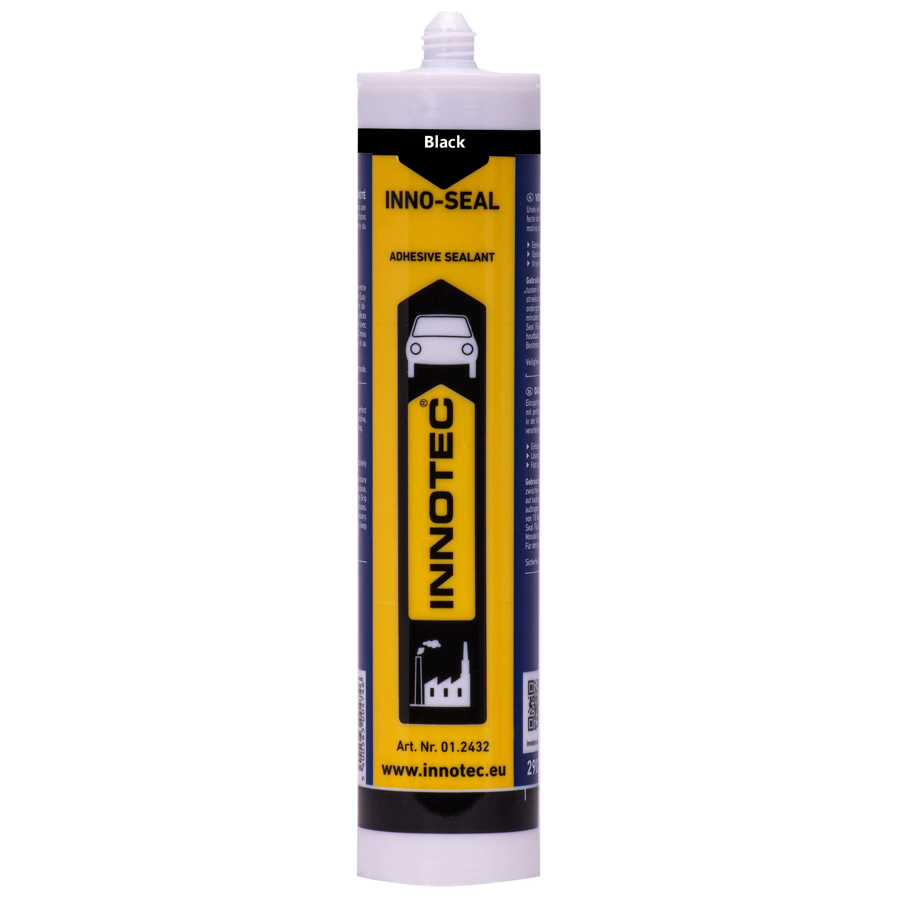 Séala Inno, Séala Dubh 290ml, Dichtmasse dubh, Maisc Séalaithe