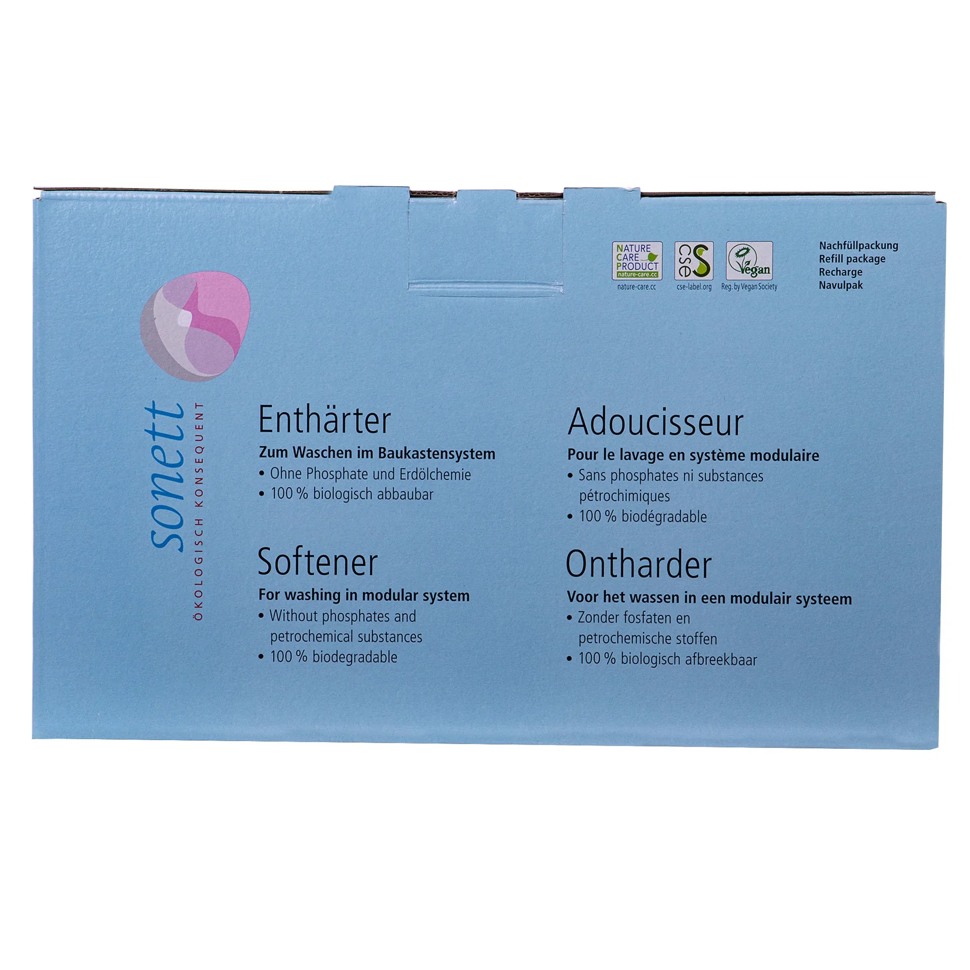 Softeners uisce 5 kg, Uisce crua a mhaolú, Softener uisce nádúrtha