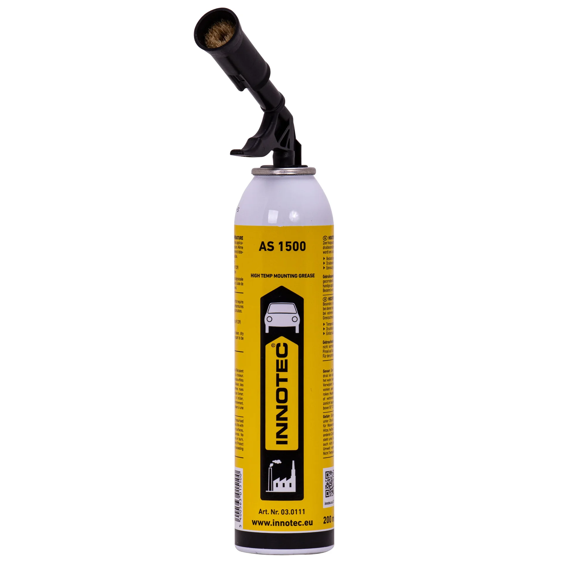 Ramhar bealaithe, Bealaidh ramhar, Schmierfett 200 ml le píosa uillinn agus scuab