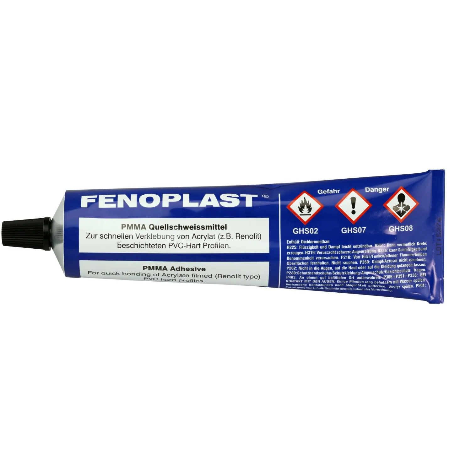 Greamachán PMMA 180g, Tuaslagóir Táthú PMMA, Greamachán Plexiglass