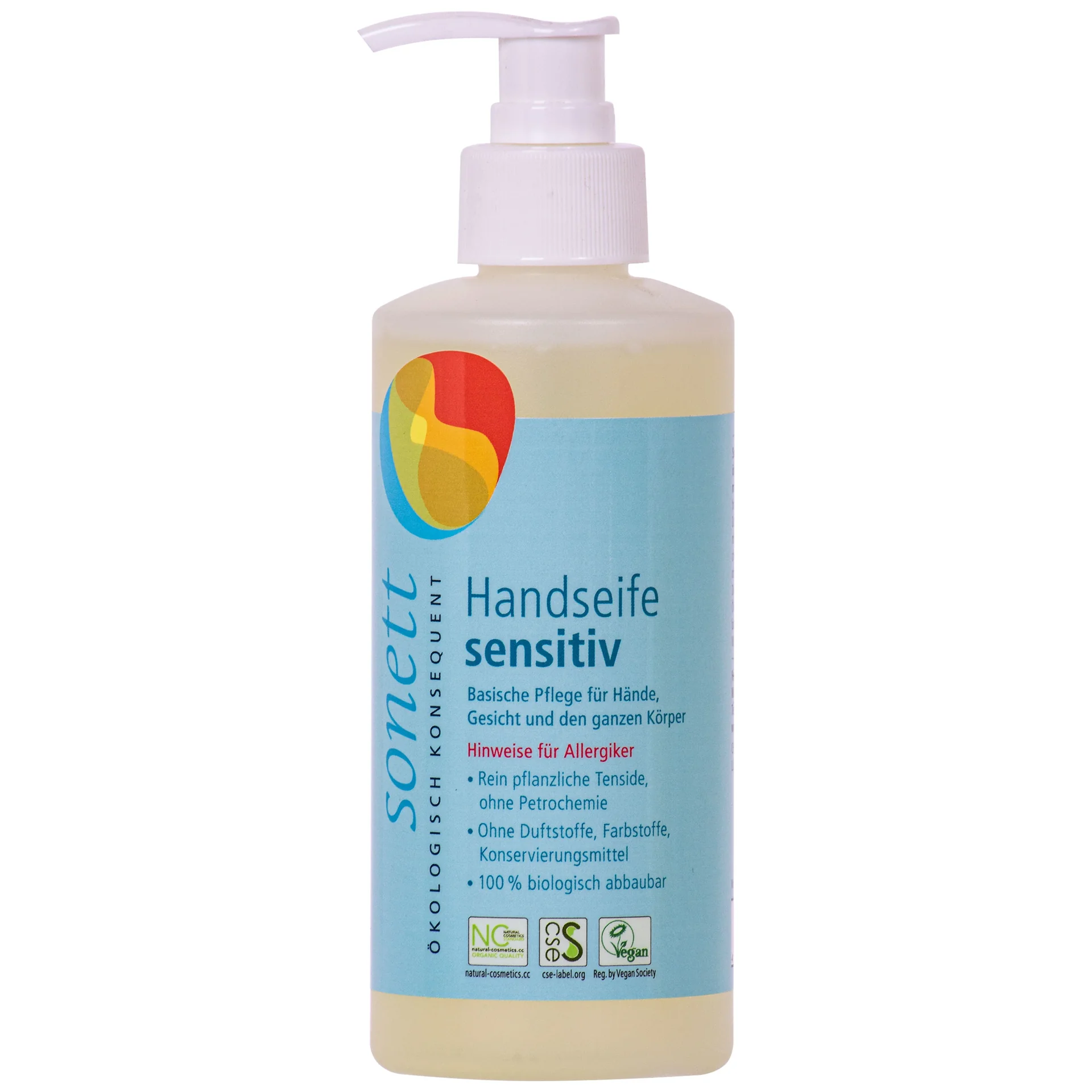 Gallúnach láimhe íogair, Spender 300ml, Gallúnach láimhe, Gallúnach nádúrtha